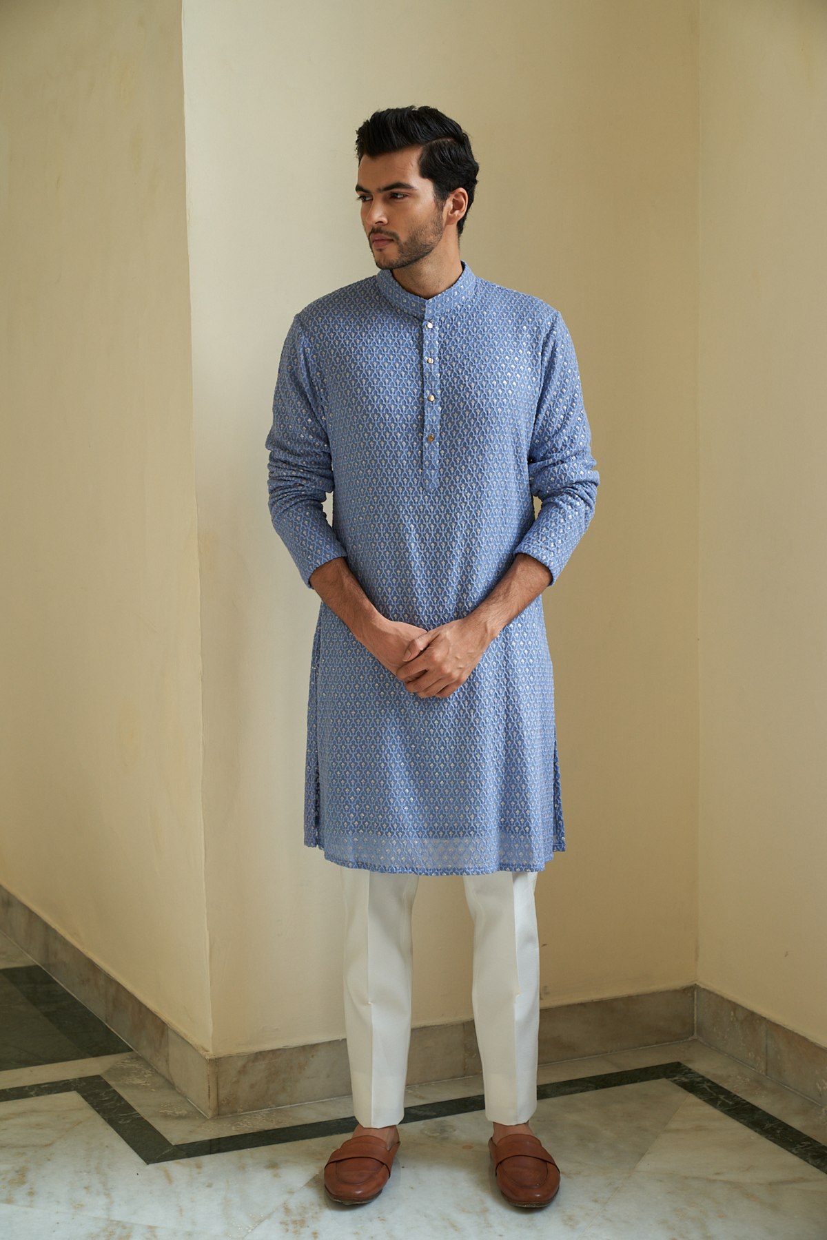 Sky Kurta Set