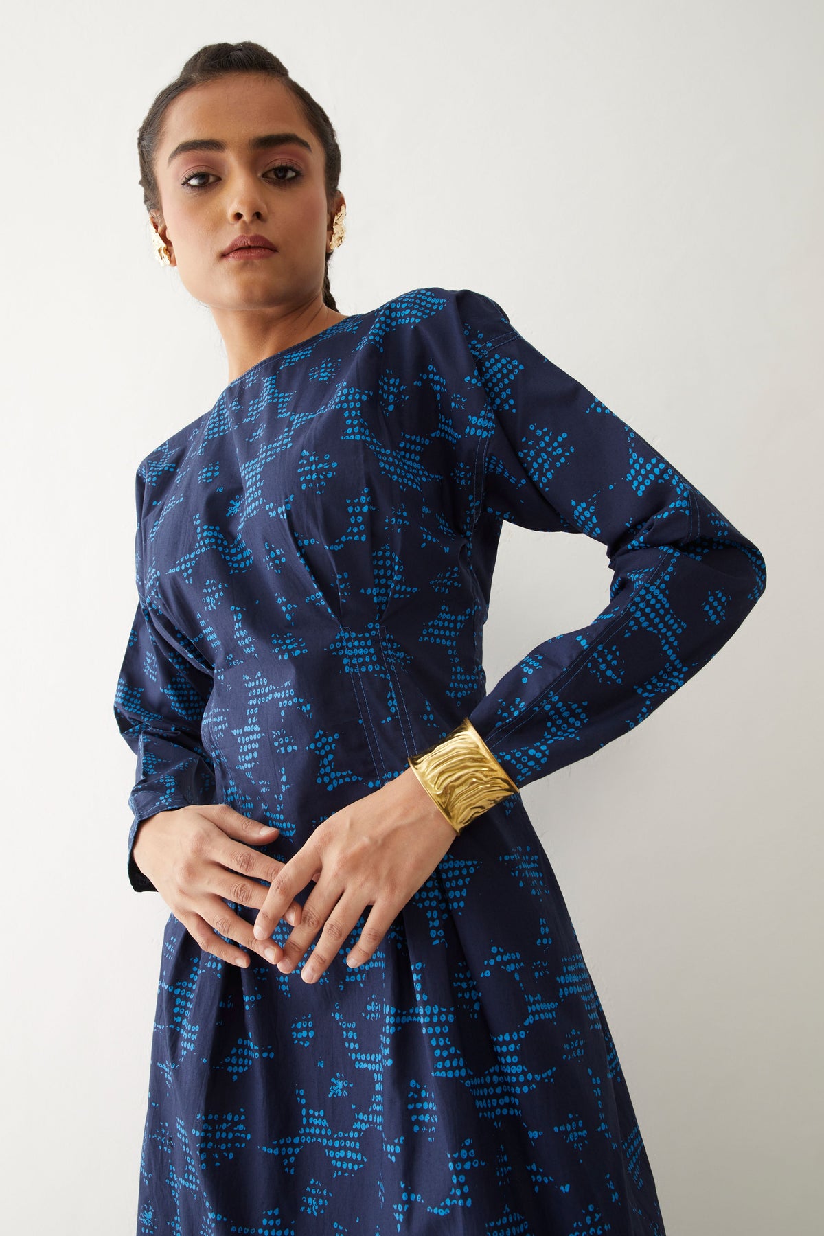 Lara Dress In Void Print