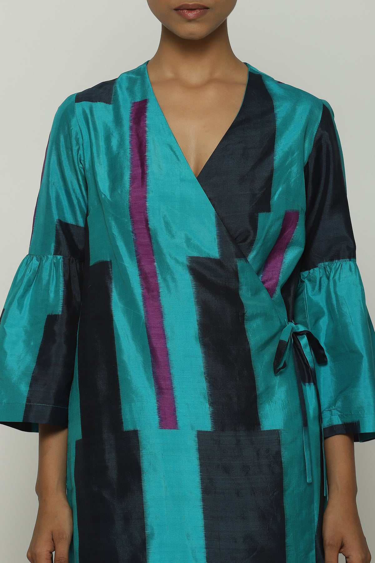 Blue Ikat Dress