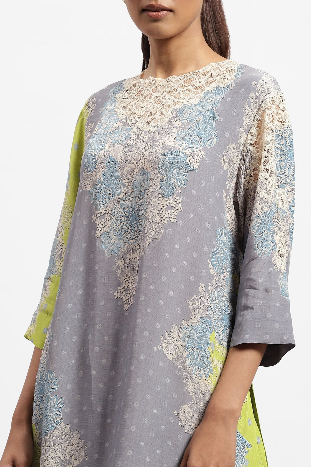 Grace in Lace Kurta Set