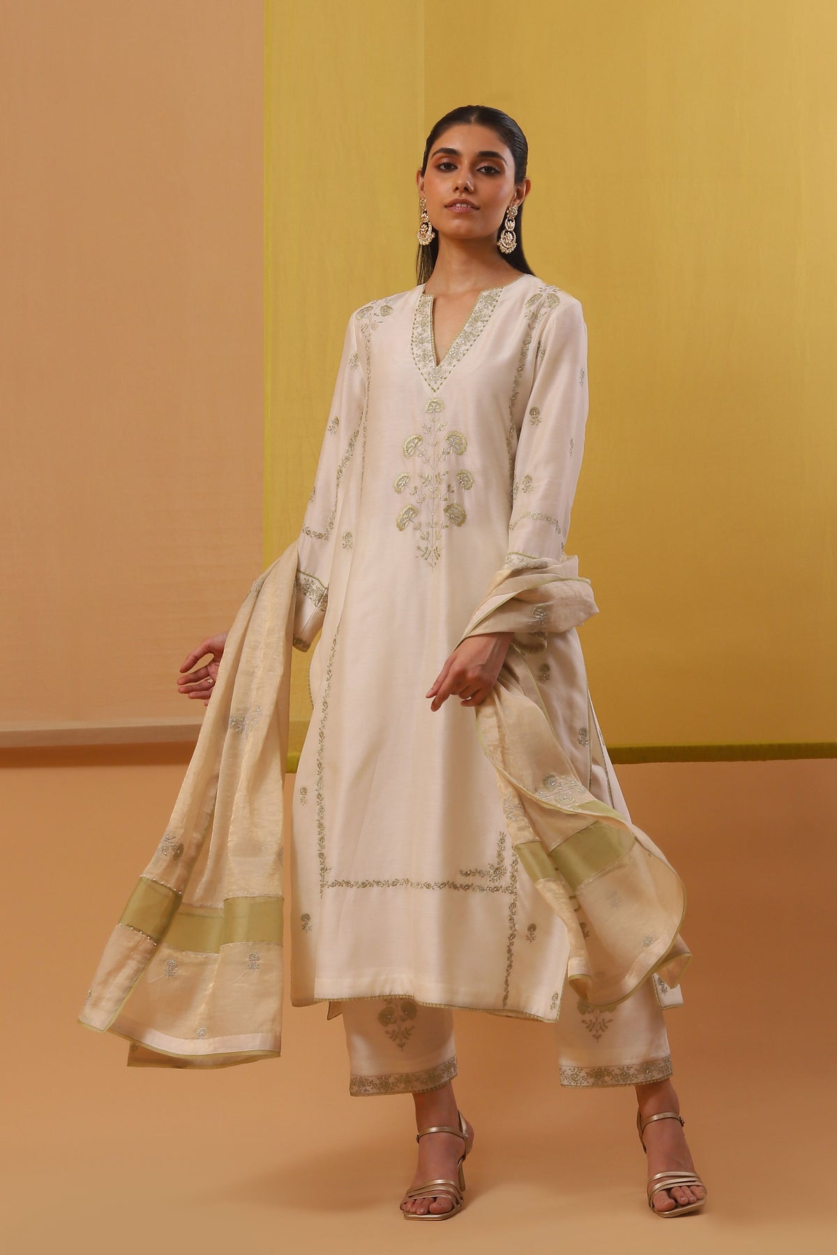 Afni Long Kurta Set