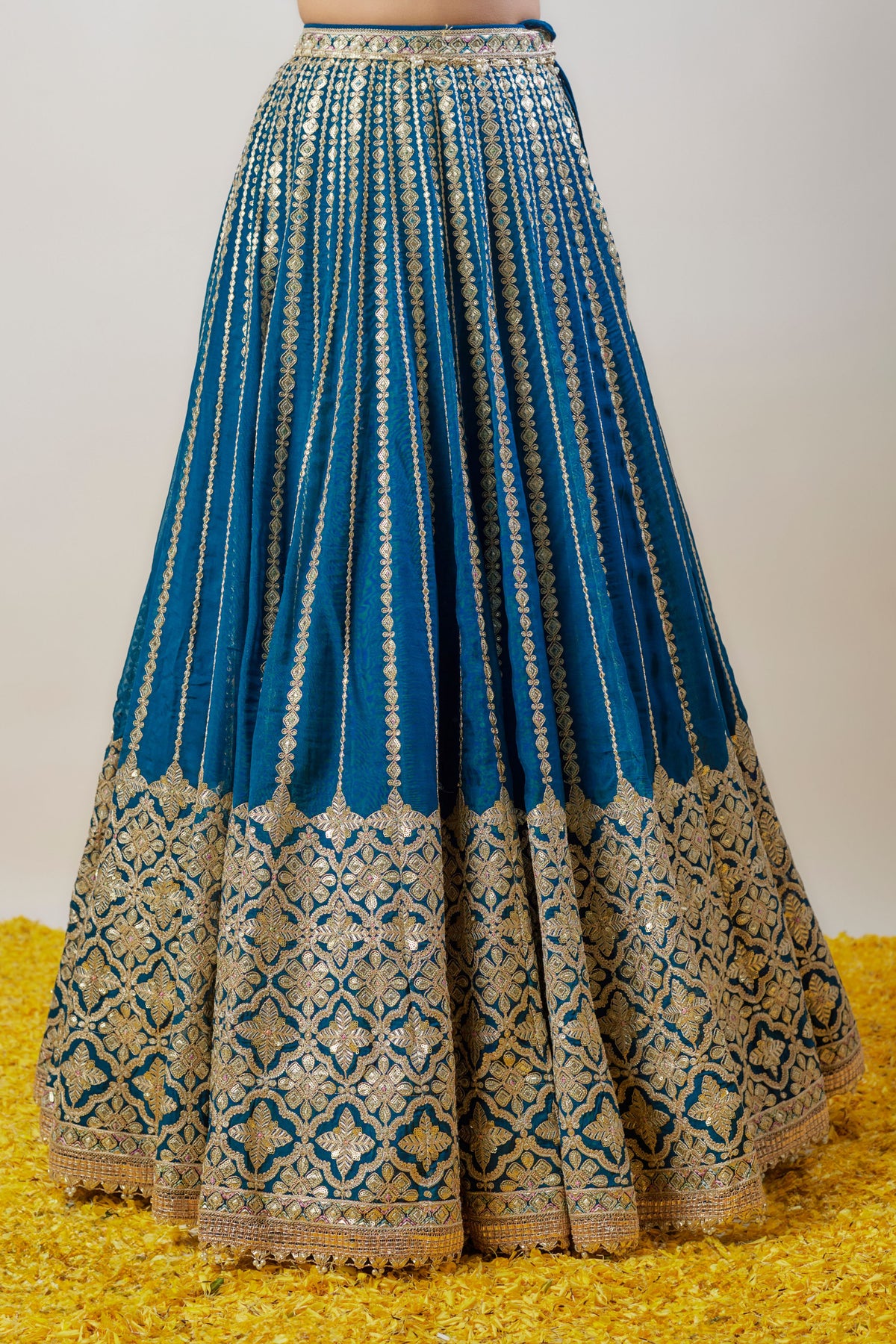 Nila Blue Lehenga Set