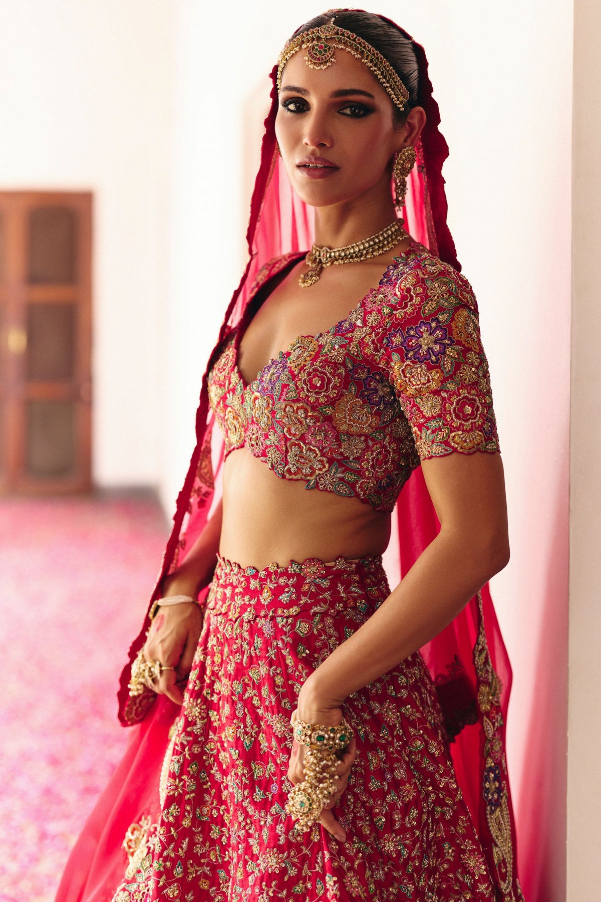 Aeindri Lehenga Set