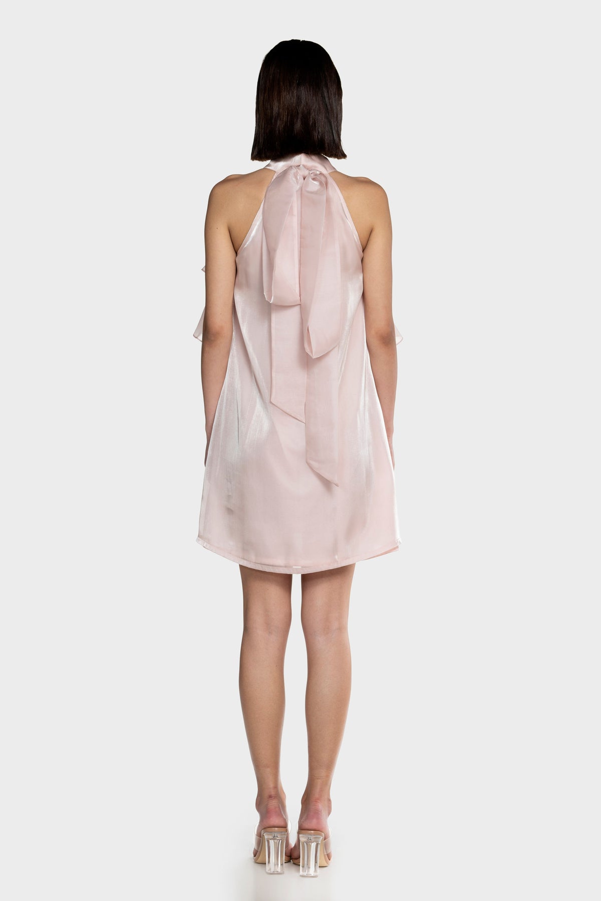 Fluid Organza Mini Dress