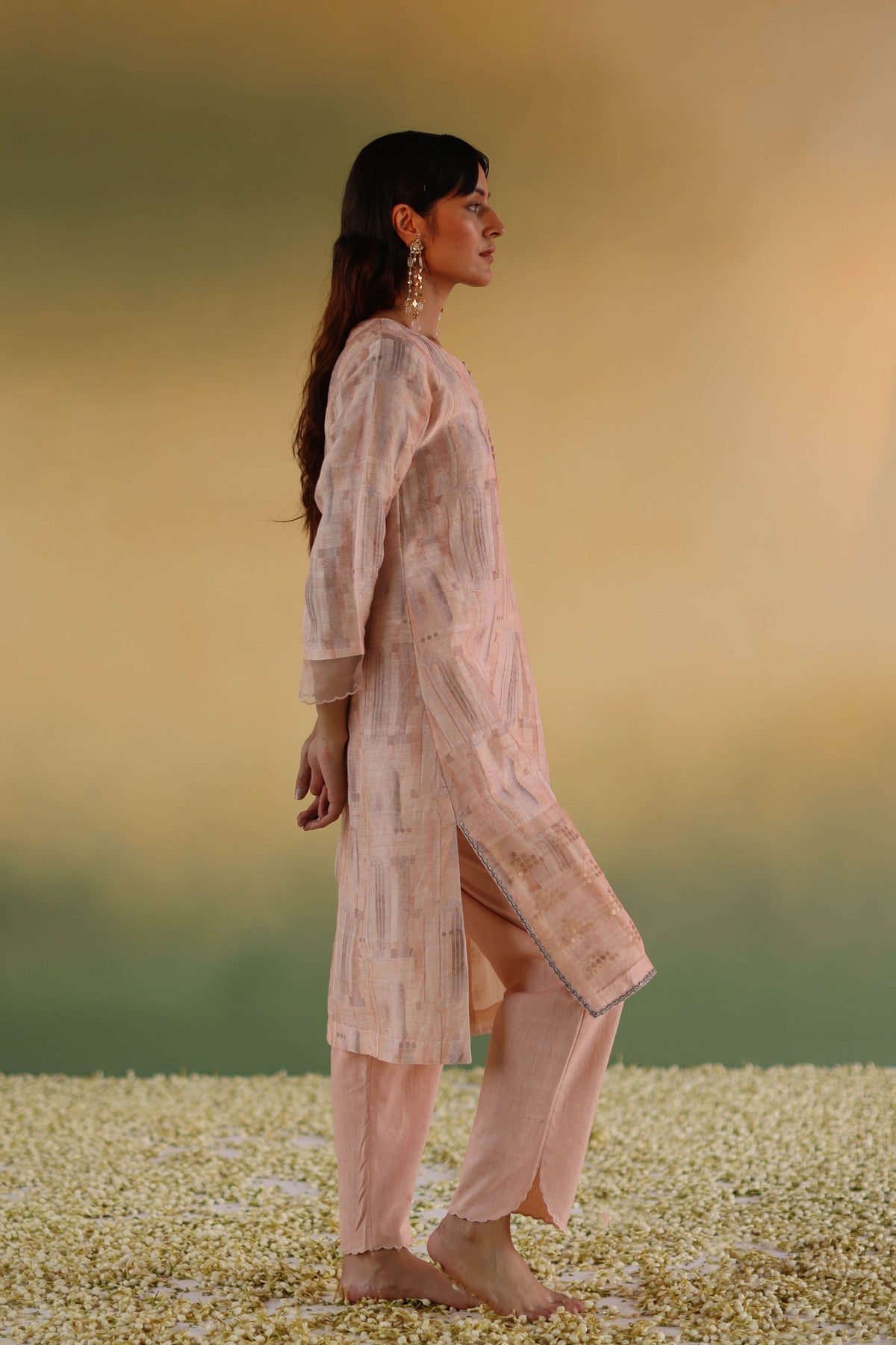 Sattva Pink Kurta