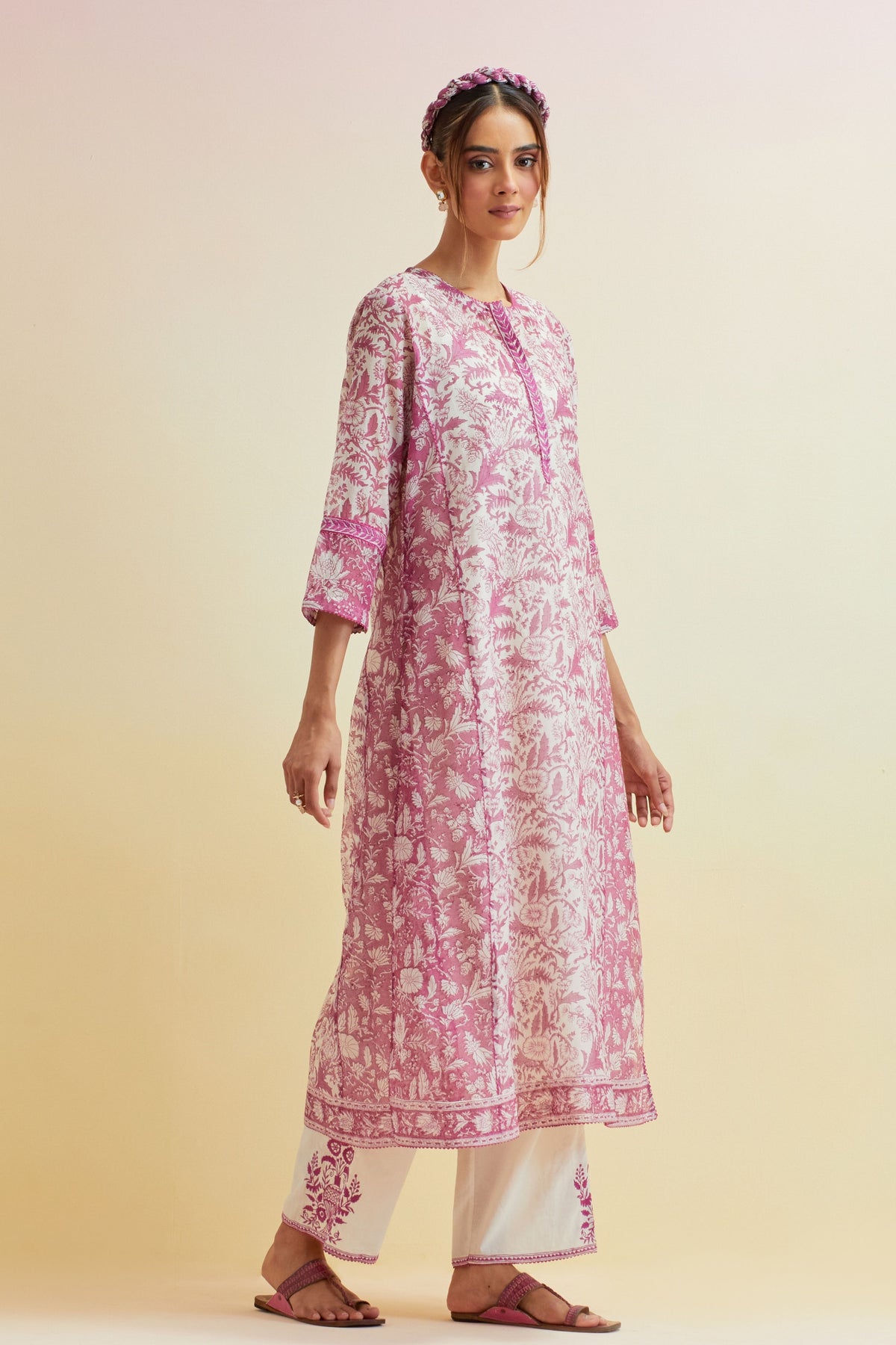 Orchid Pink Kurta Set