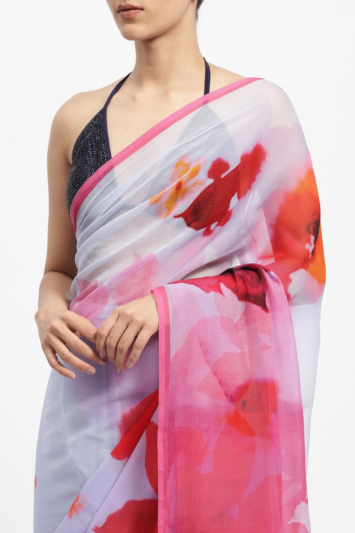 Soft Diplomacy Printed Saree