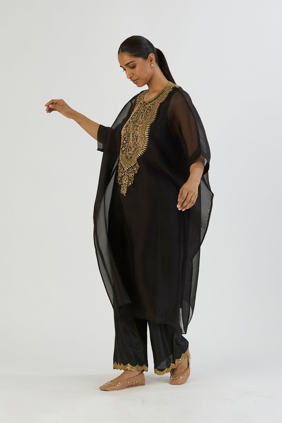 Black Zoya Kurta and Pant