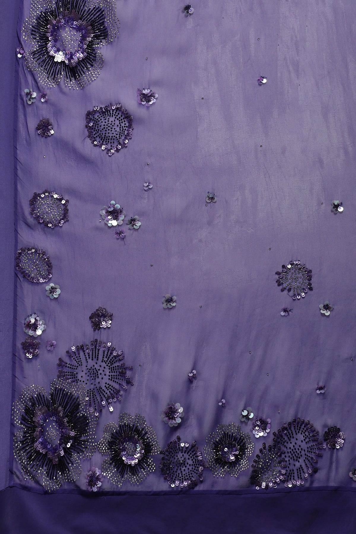 Purple Haze Embroidered Saree