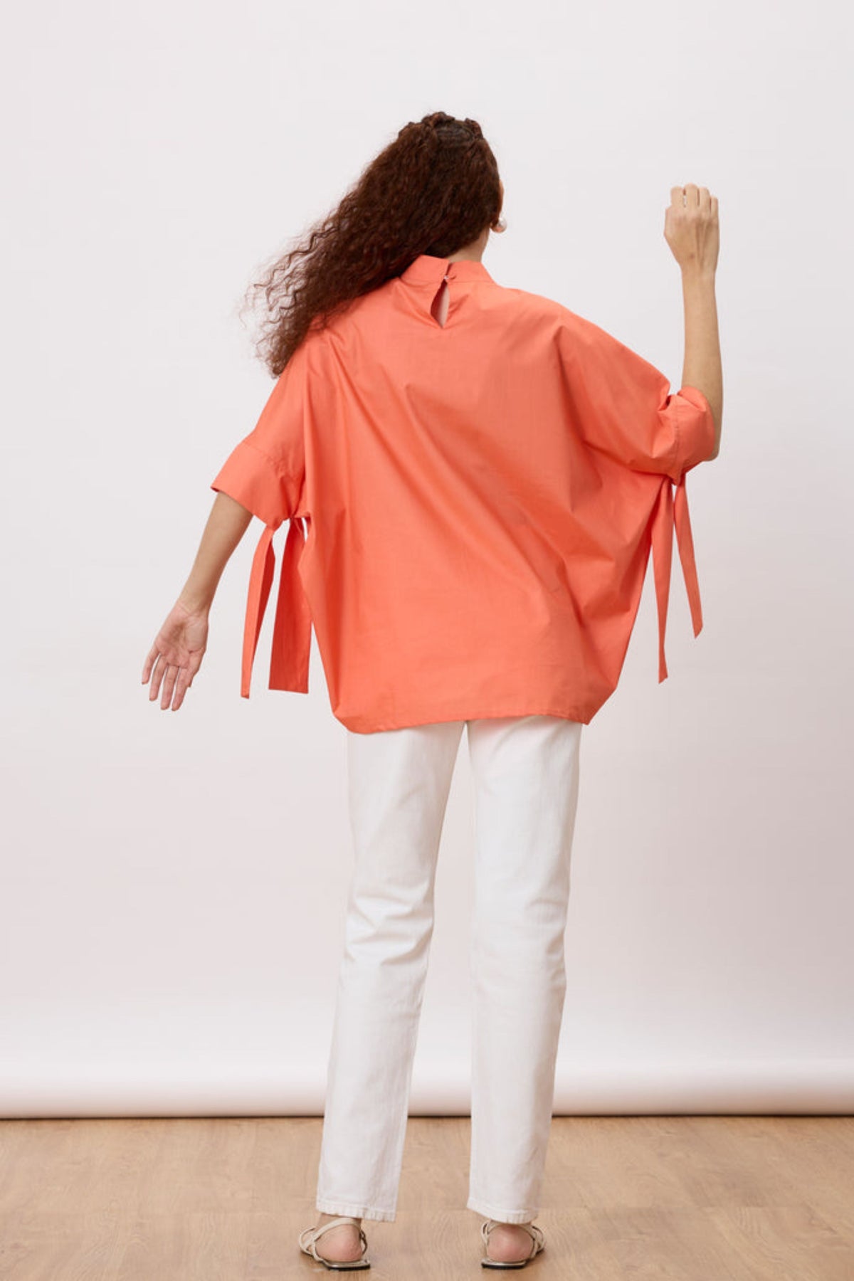 Hayden Applique Spiced Coral Top