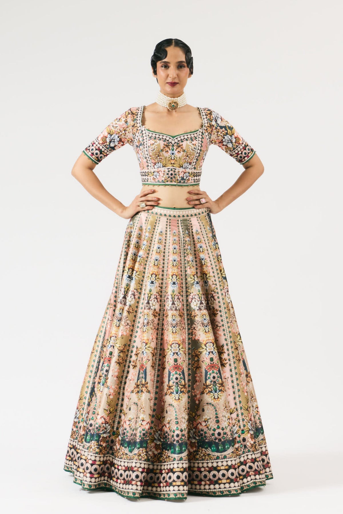 Nizam Leela Lehenga Set