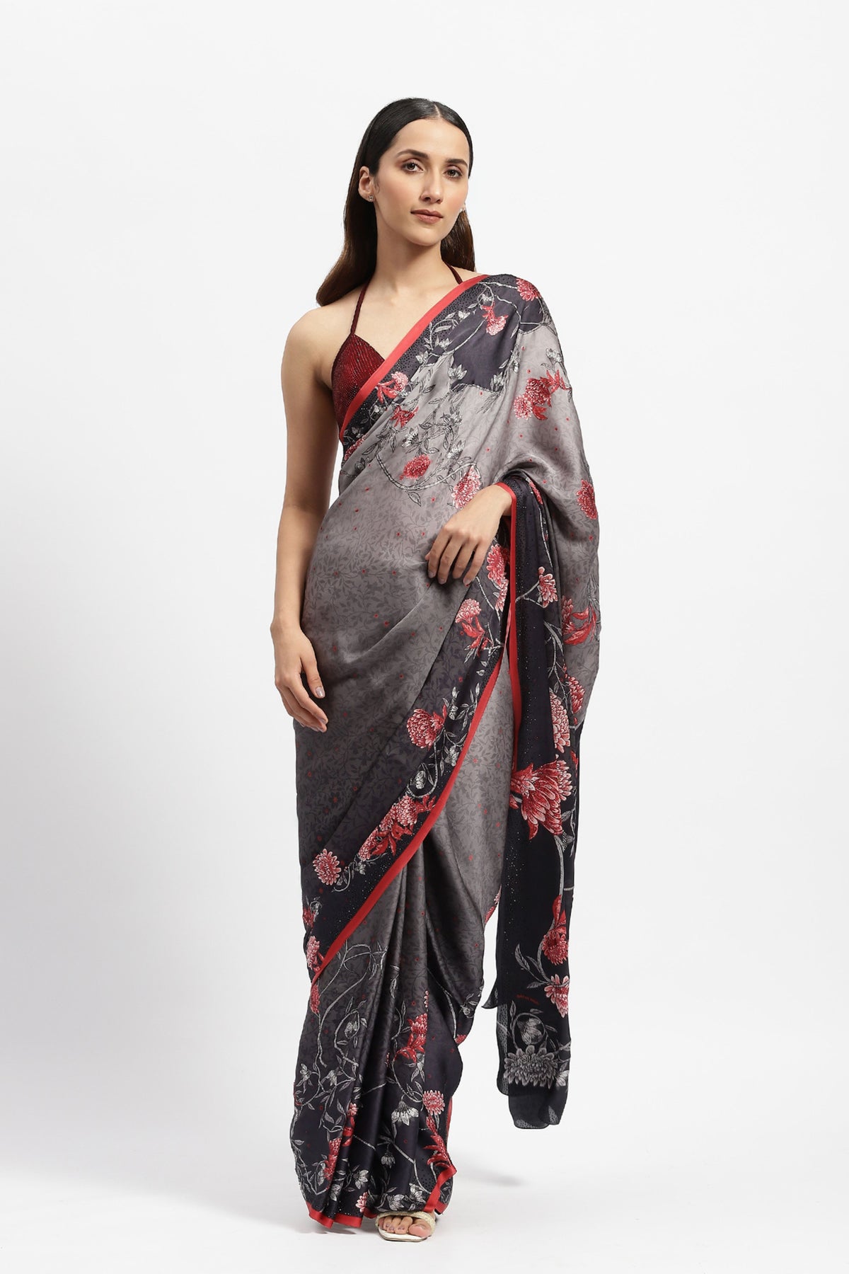 Nimbus Snow Embellished Saree