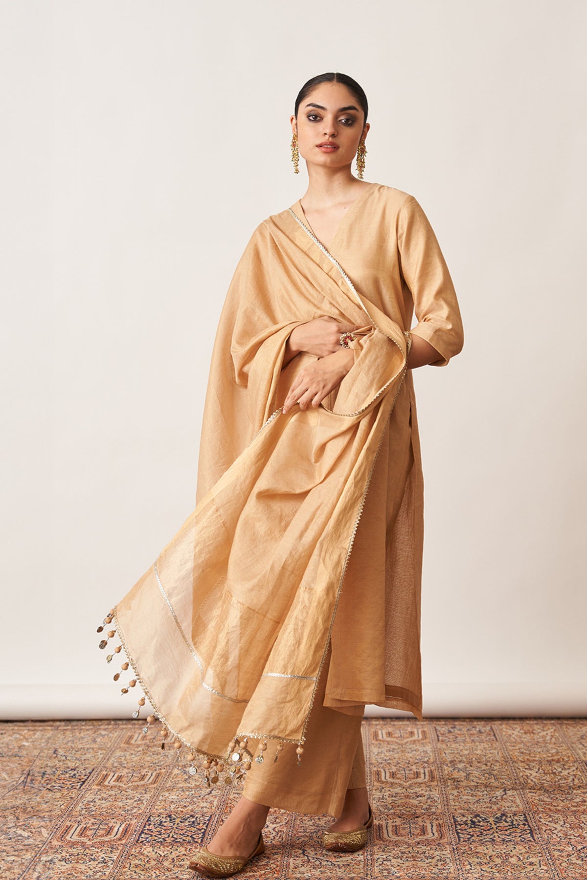 Light Gold Kurta