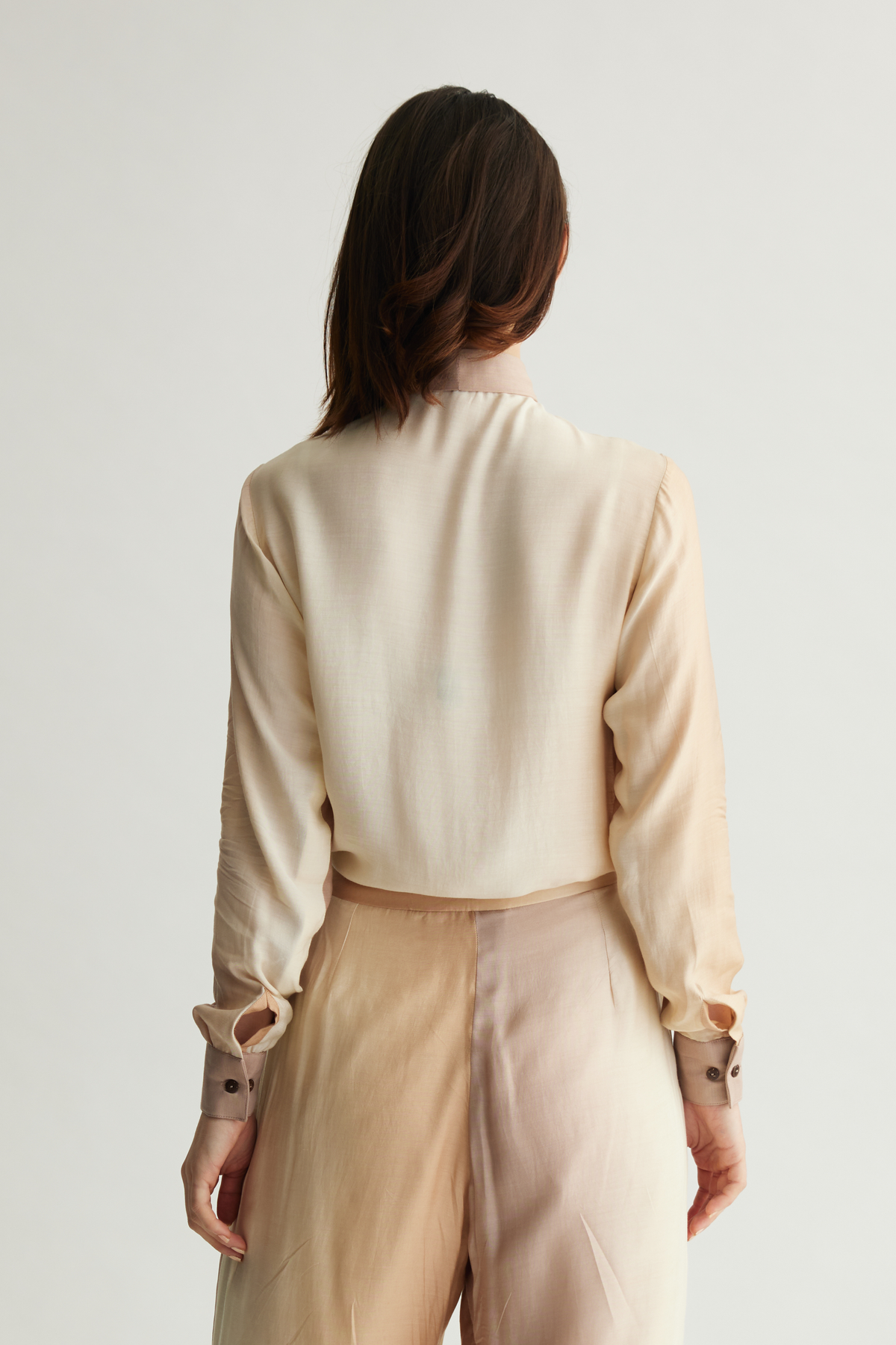 Beige Ombre Shirt