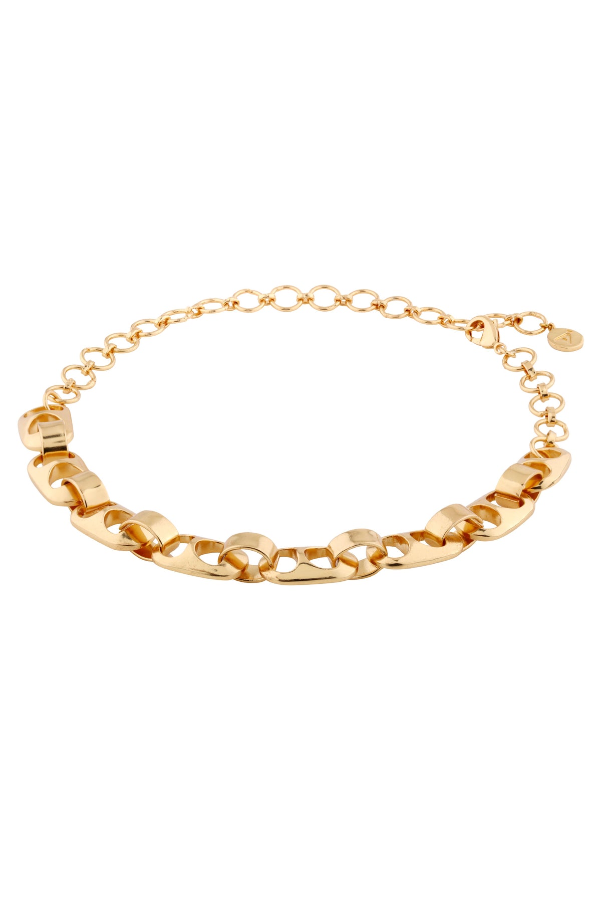 Golden Petite Can Choker Necklace