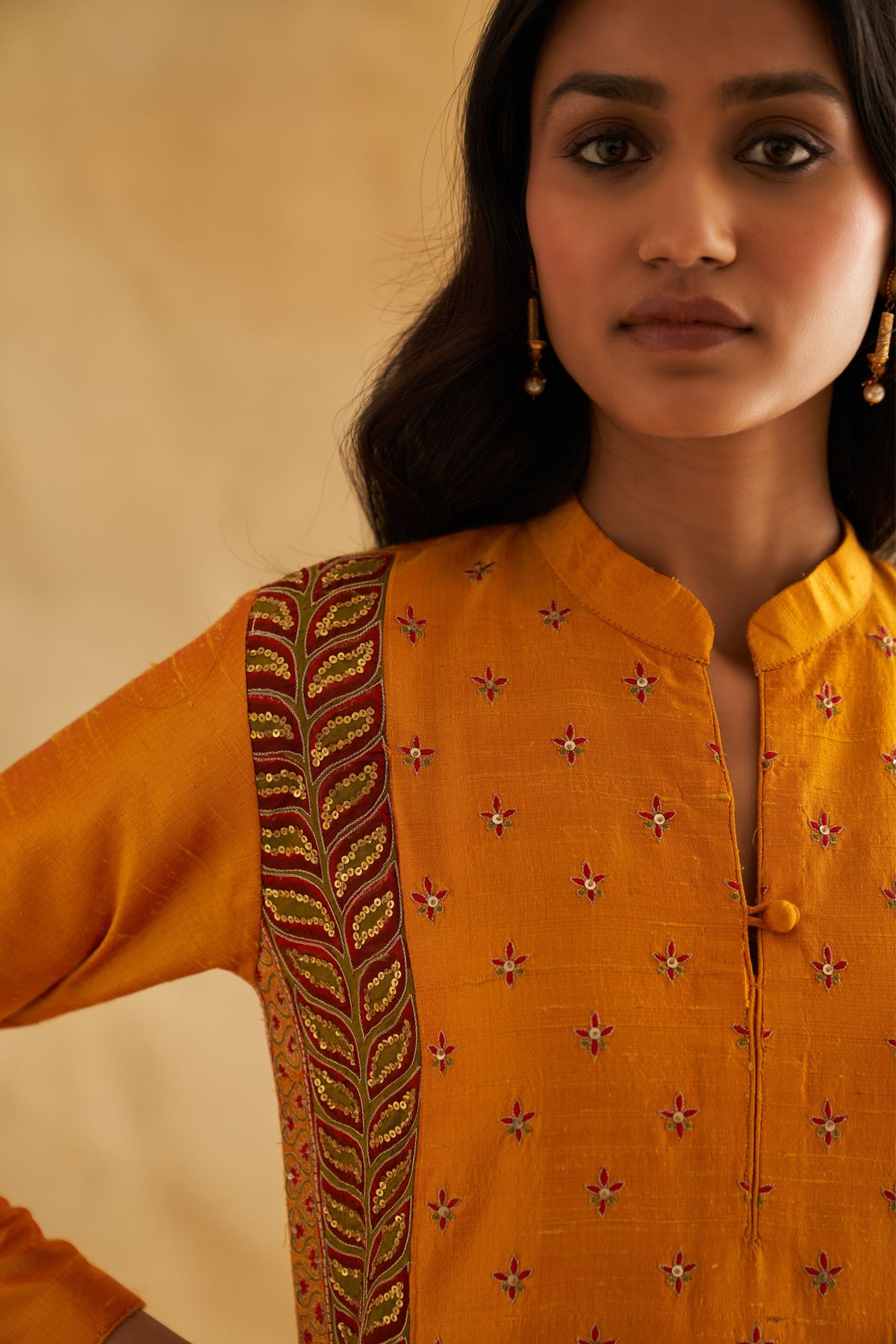 Mango Embroidery Kurta