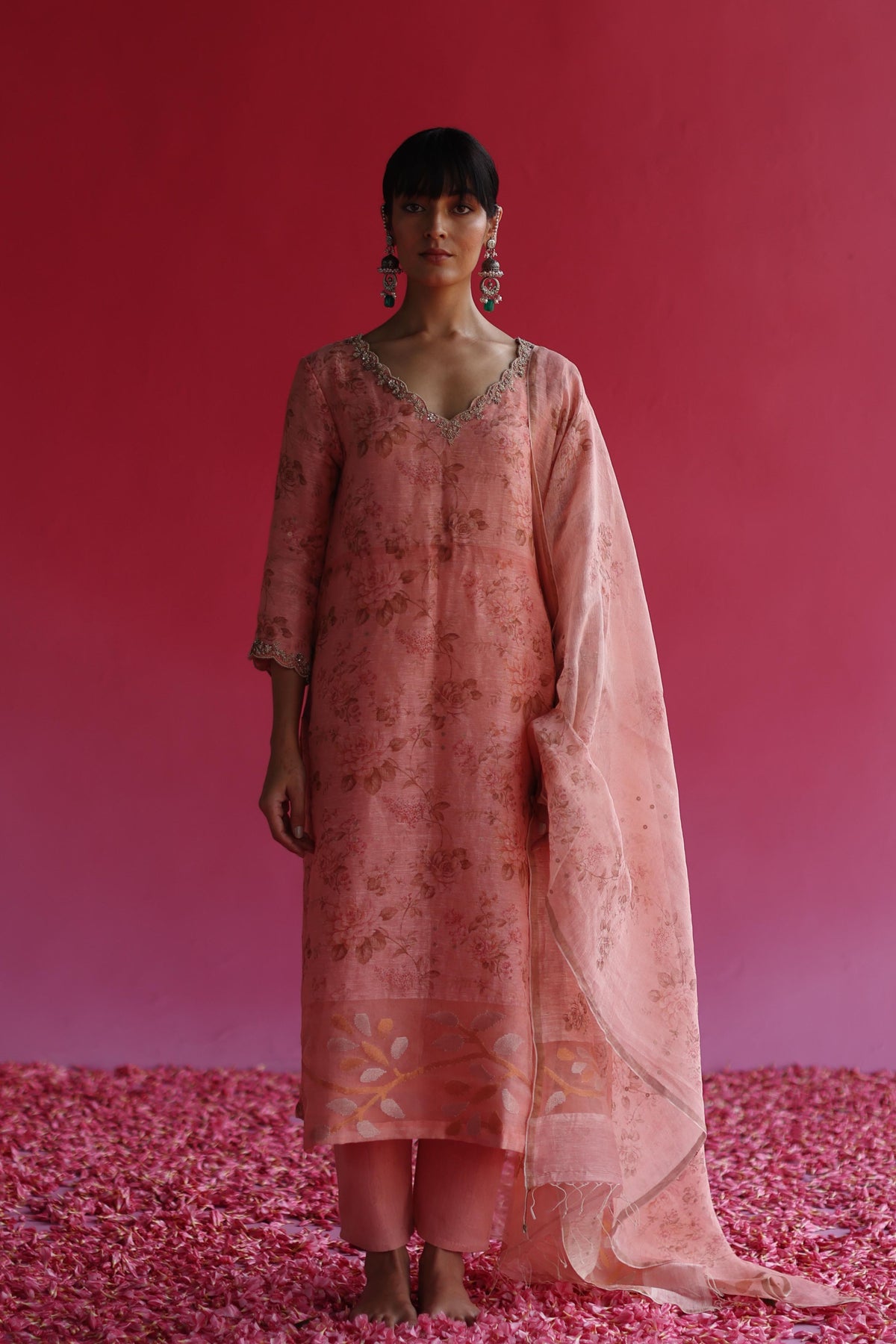 Swaroop Pink Kurta