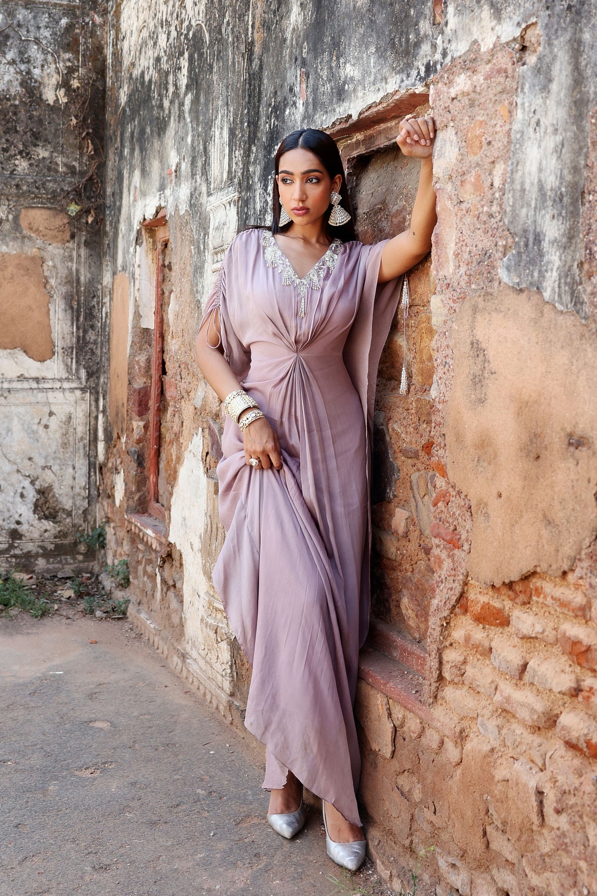 Mirra Kaftan in Lilac