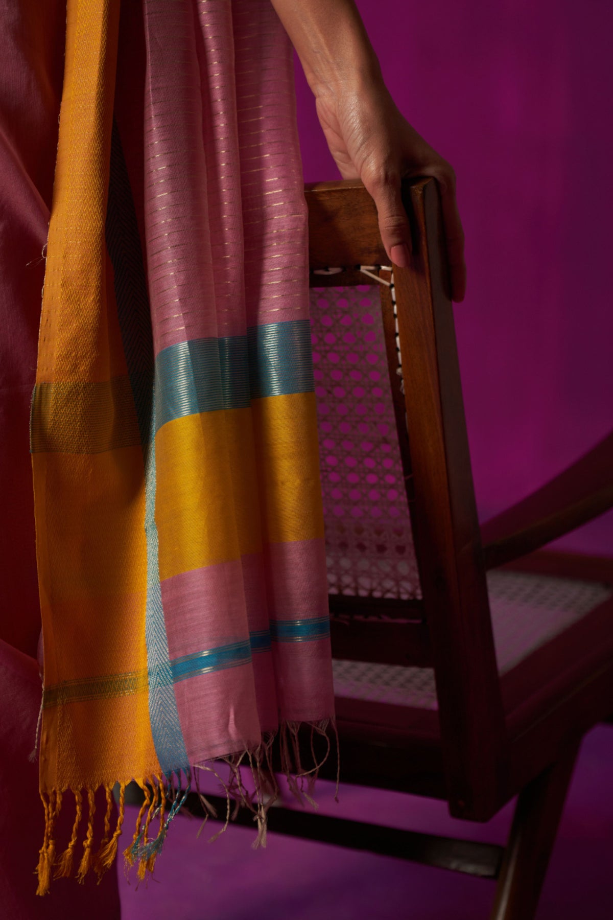 Indira Pink Saree