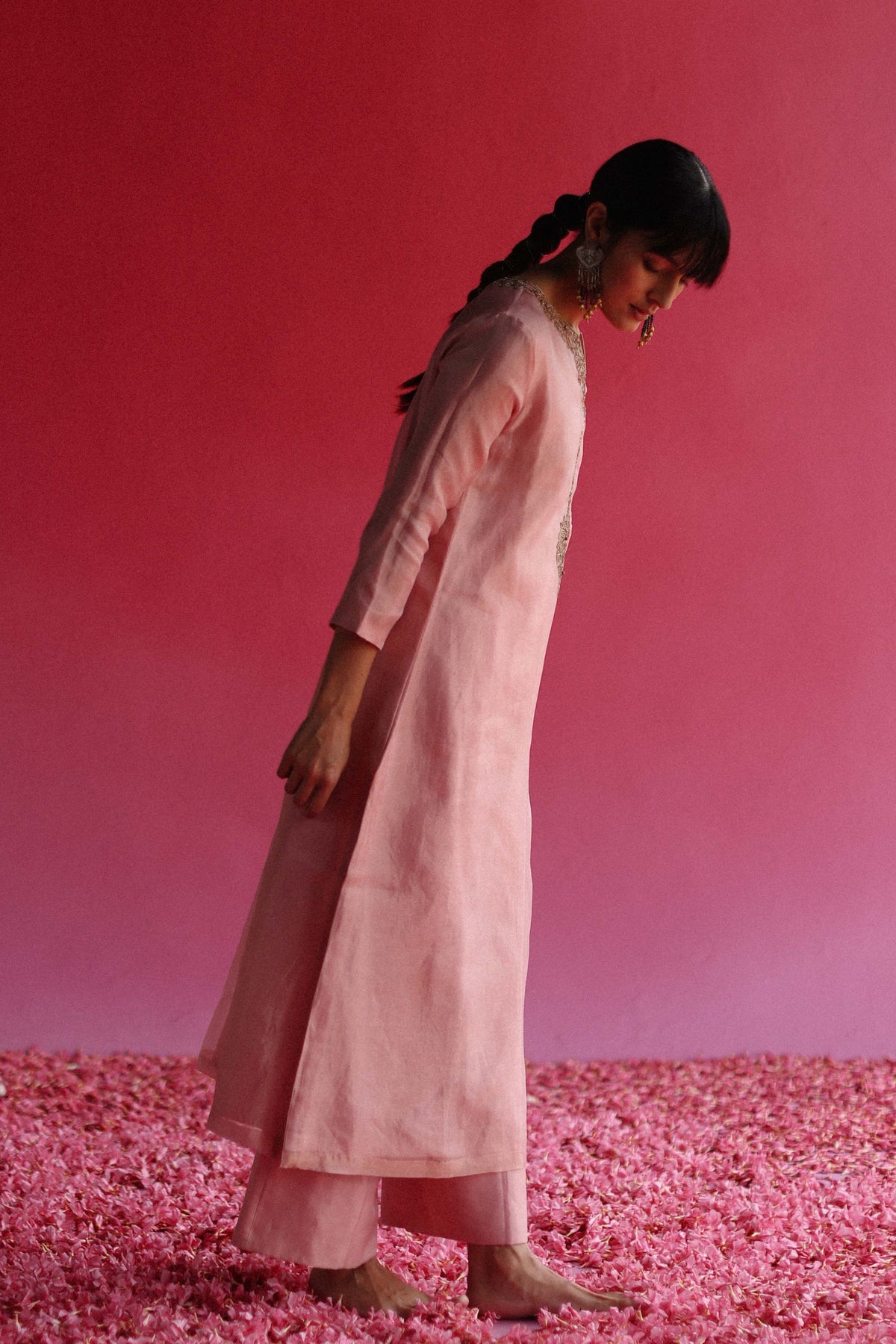 Kaljo Pink Kurta