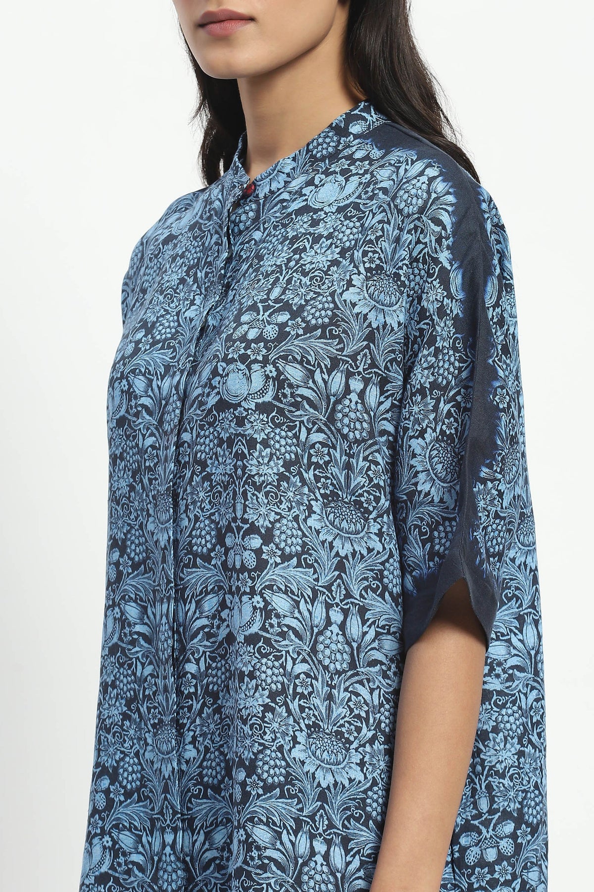 Blue Indigo Kaftan