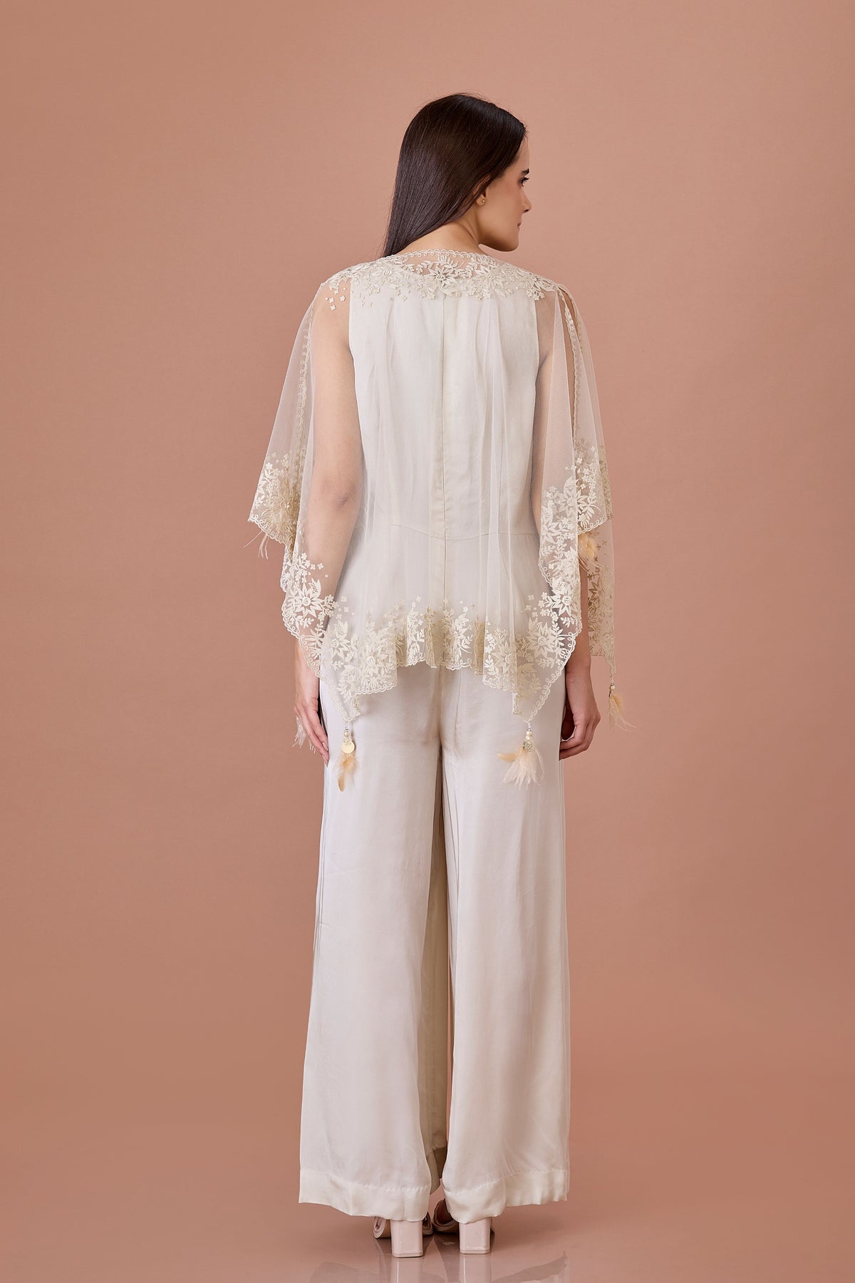 Champagne Kaftan Jumpsuit