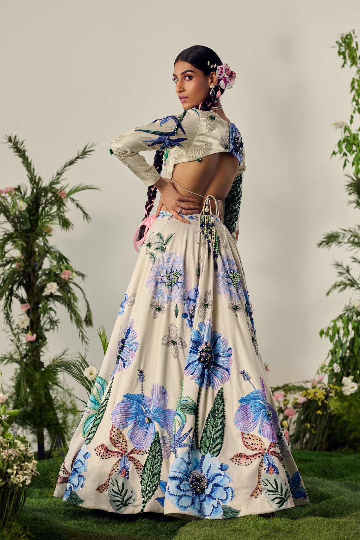 A Blooming Summer Vibe Lehenga