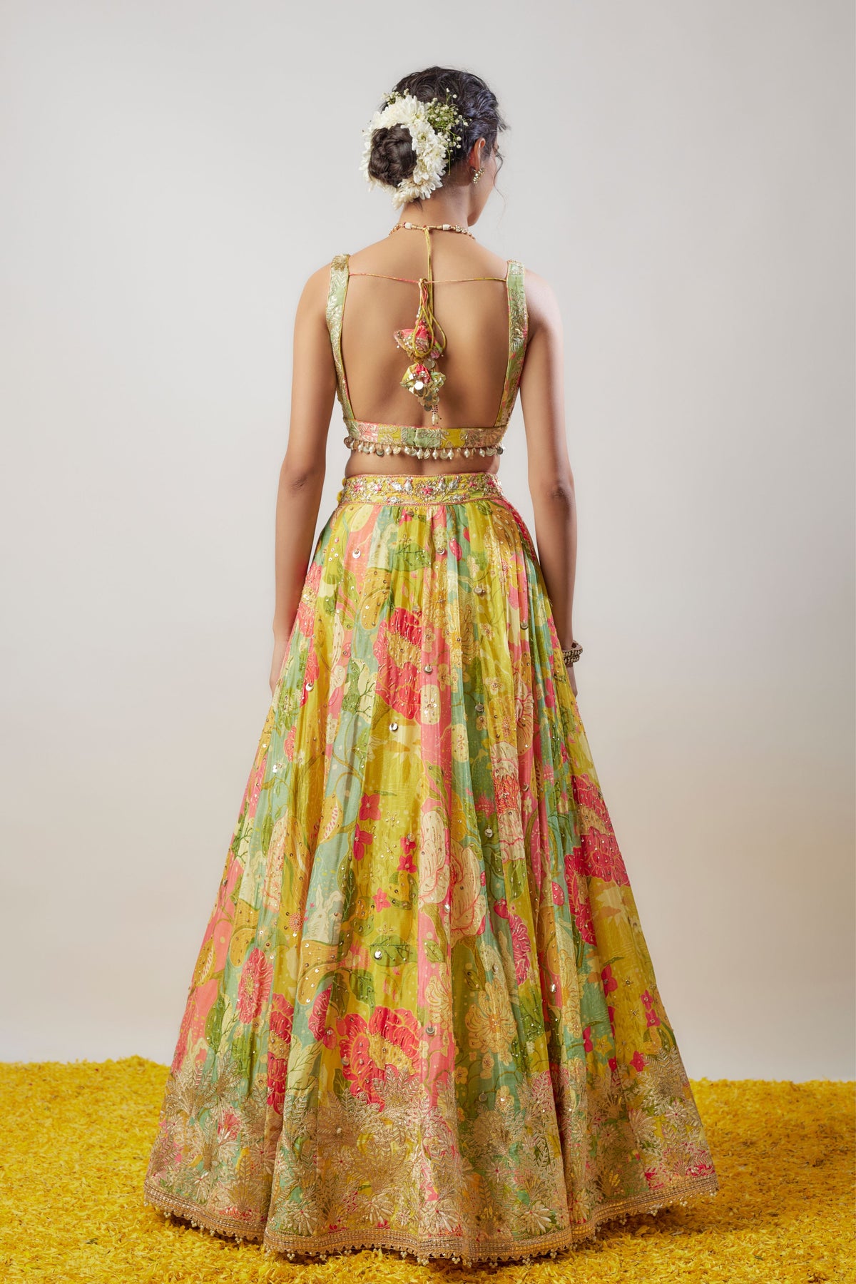 Kamiya Yellow Lehenga Set