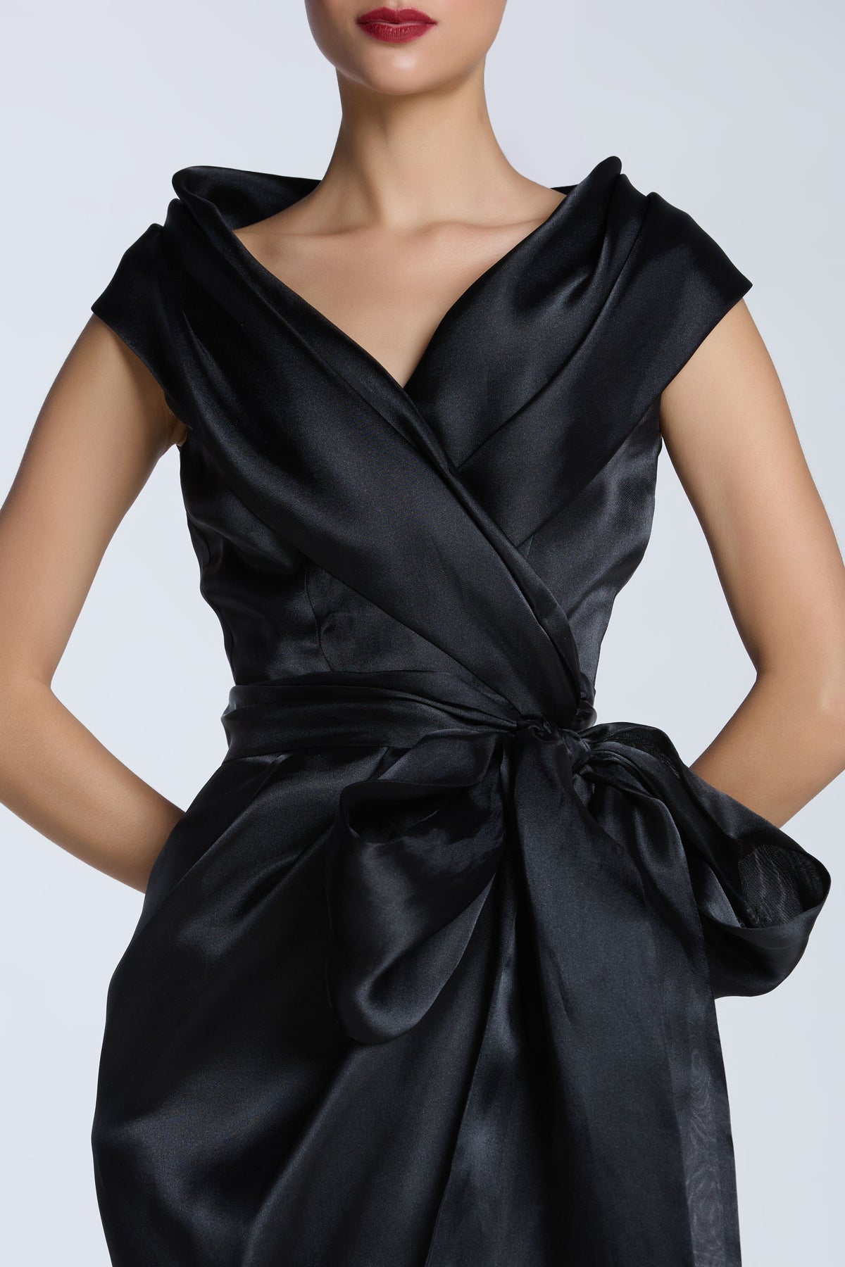 Black Wrap Dress