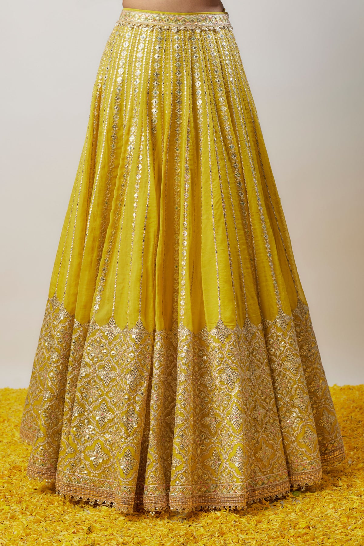 Mia Yellow Lehenga Set