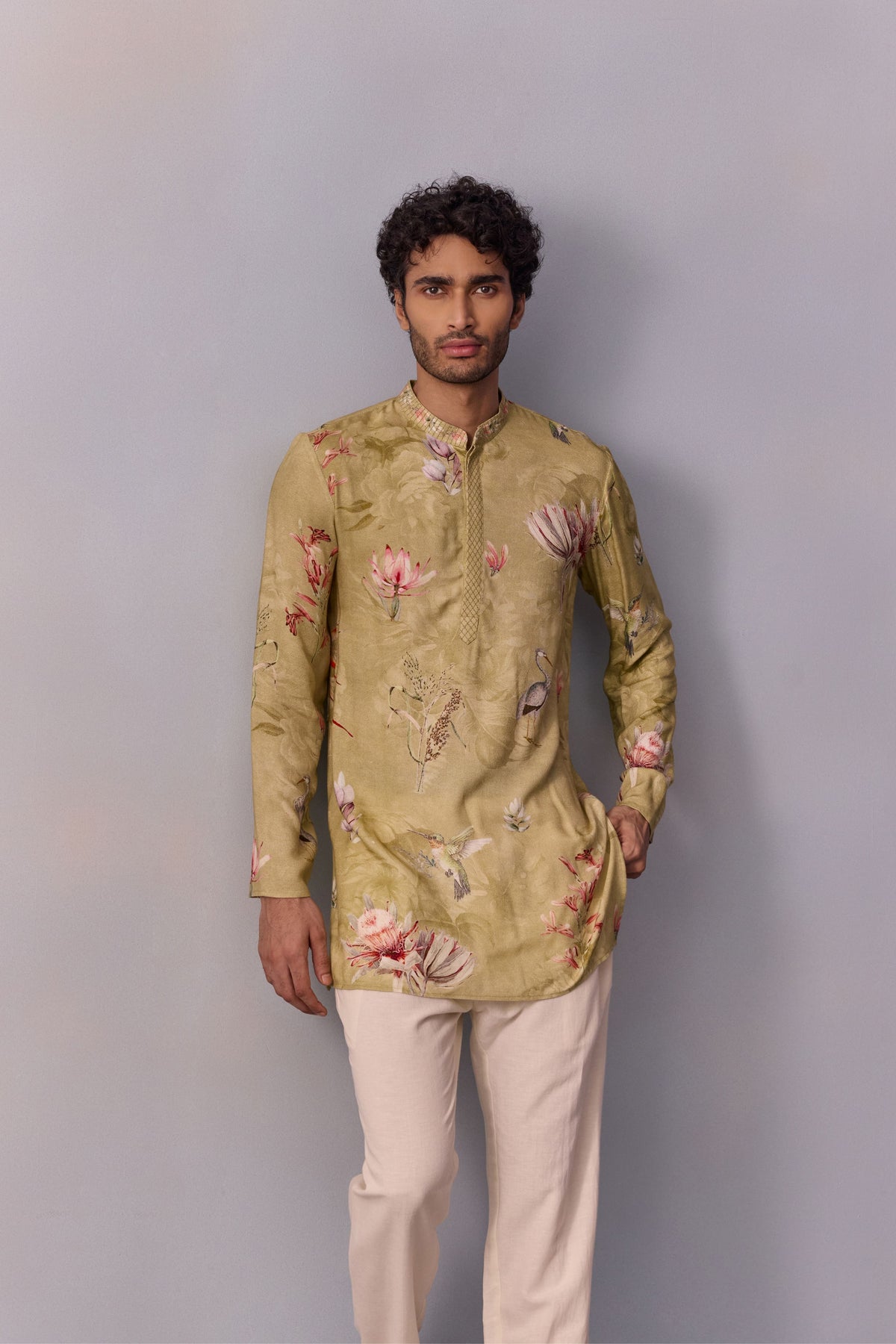 Nasir Kurta With Pant Set