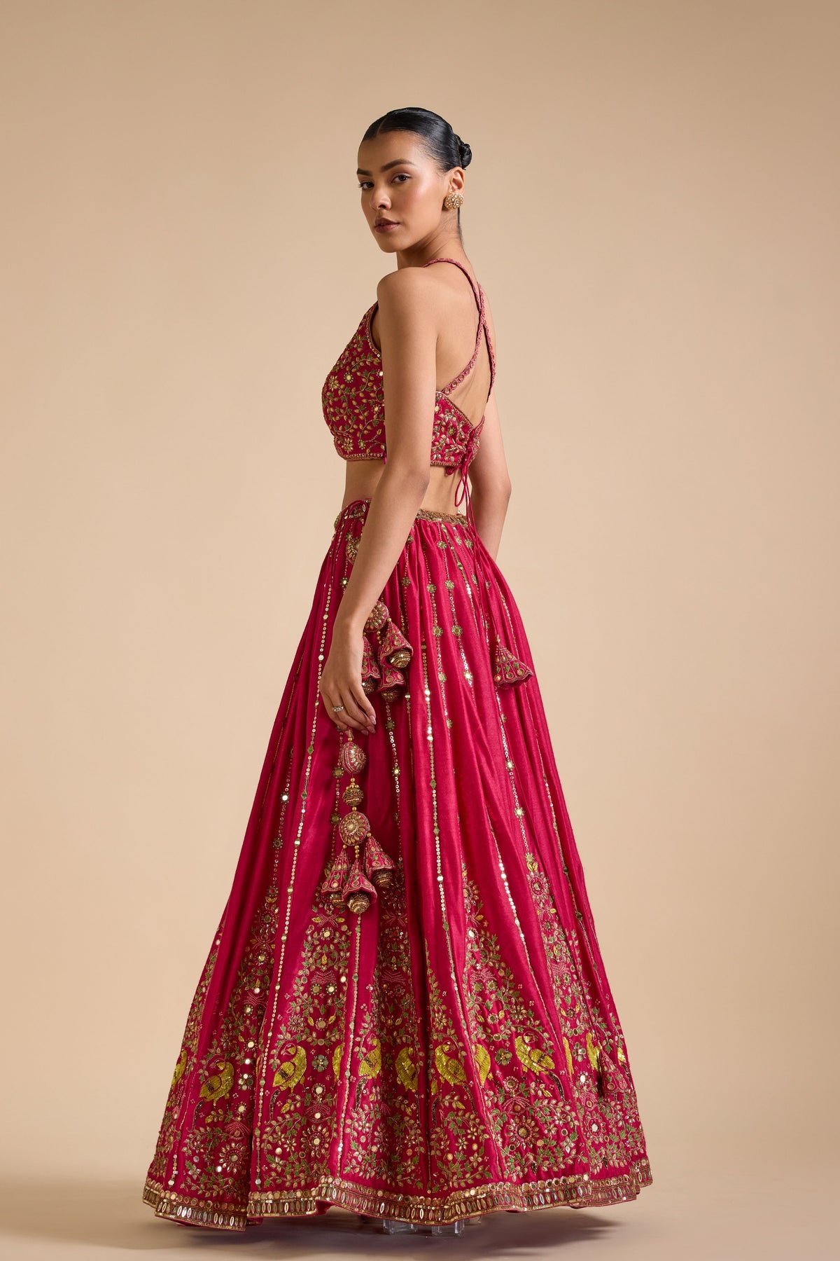 Rani Pink Lehenga Set