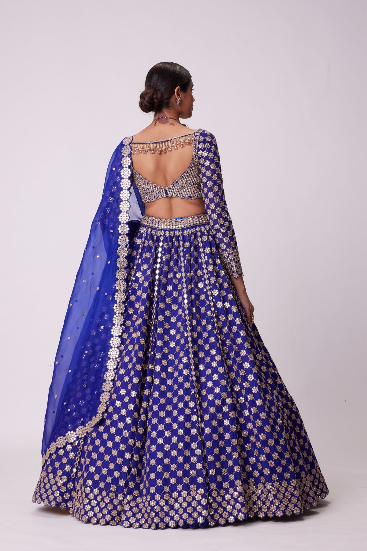 Persian Blue Lehenga