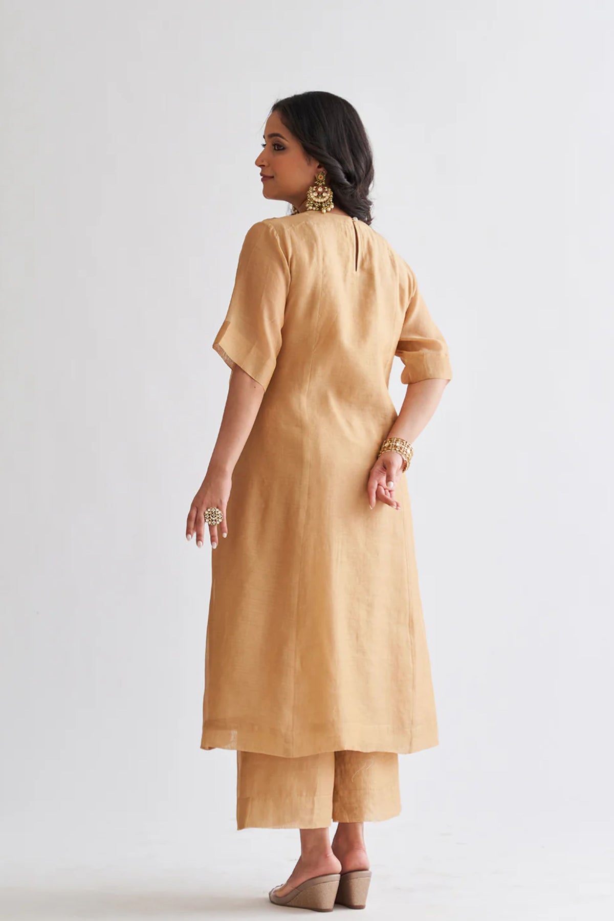 Rich Gold Kurta Set