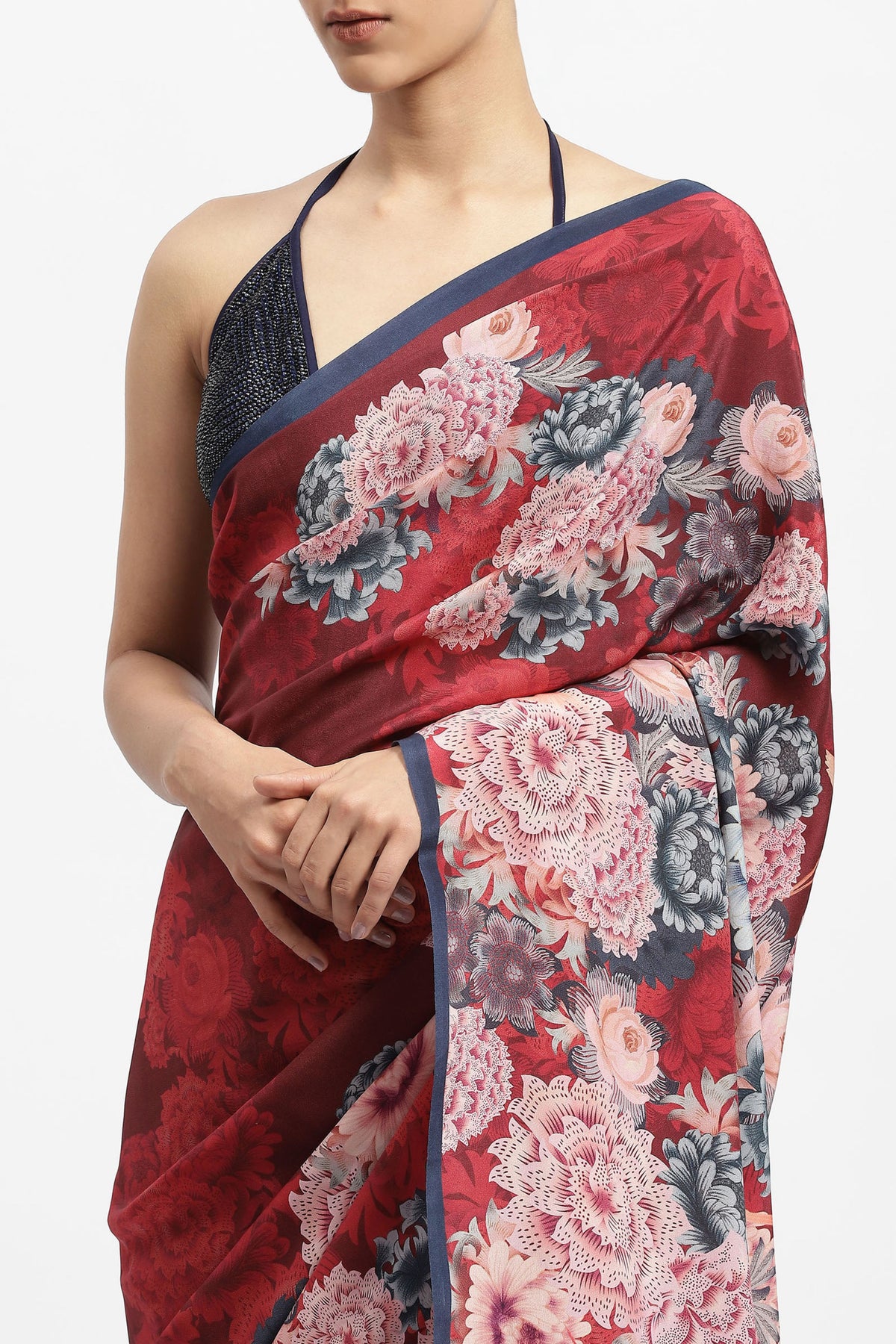 Stolen Dessert Printed Saree