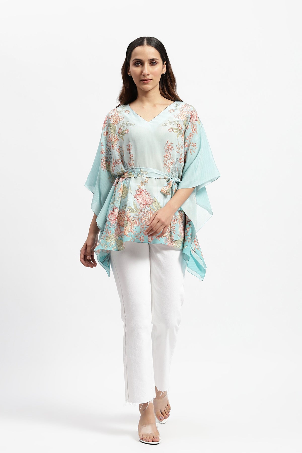 Blue Marine Kaftan