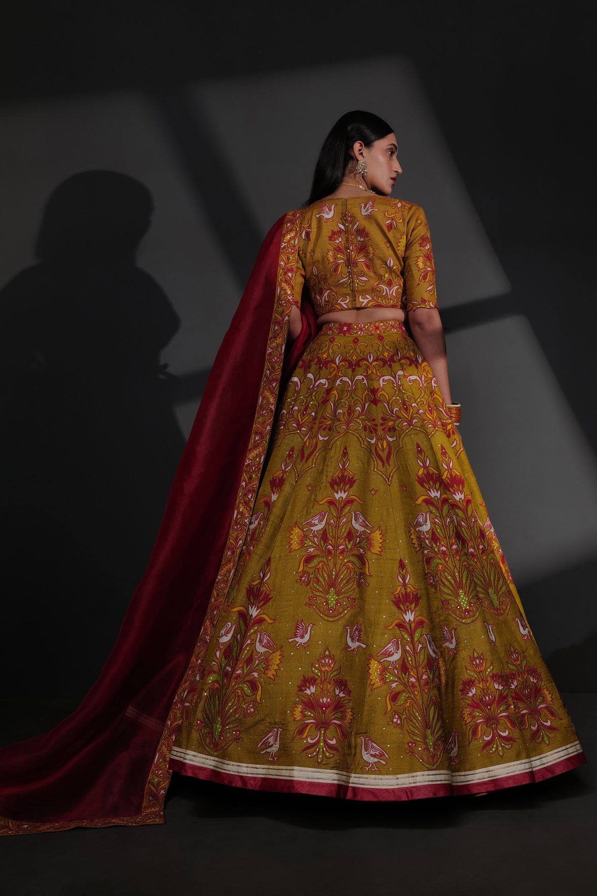 Multicolour Lehenga Set