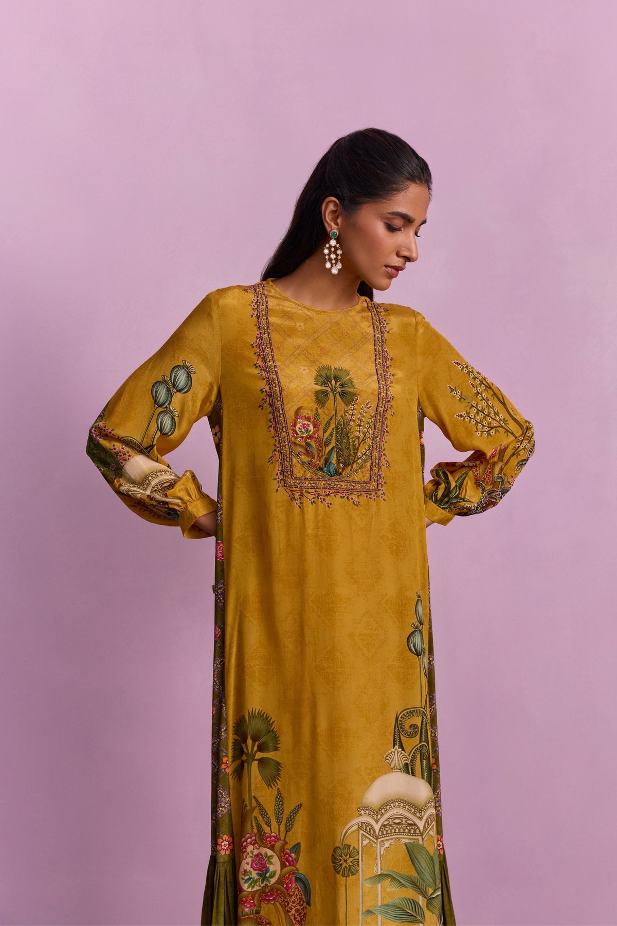 Mustard Naisa Dress