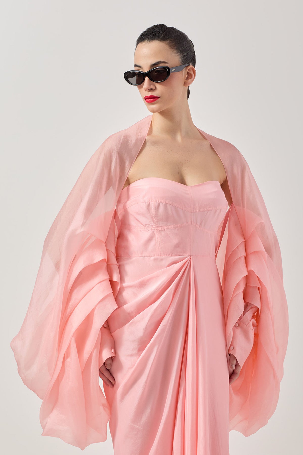 Brigette Cape With Audrey Dress