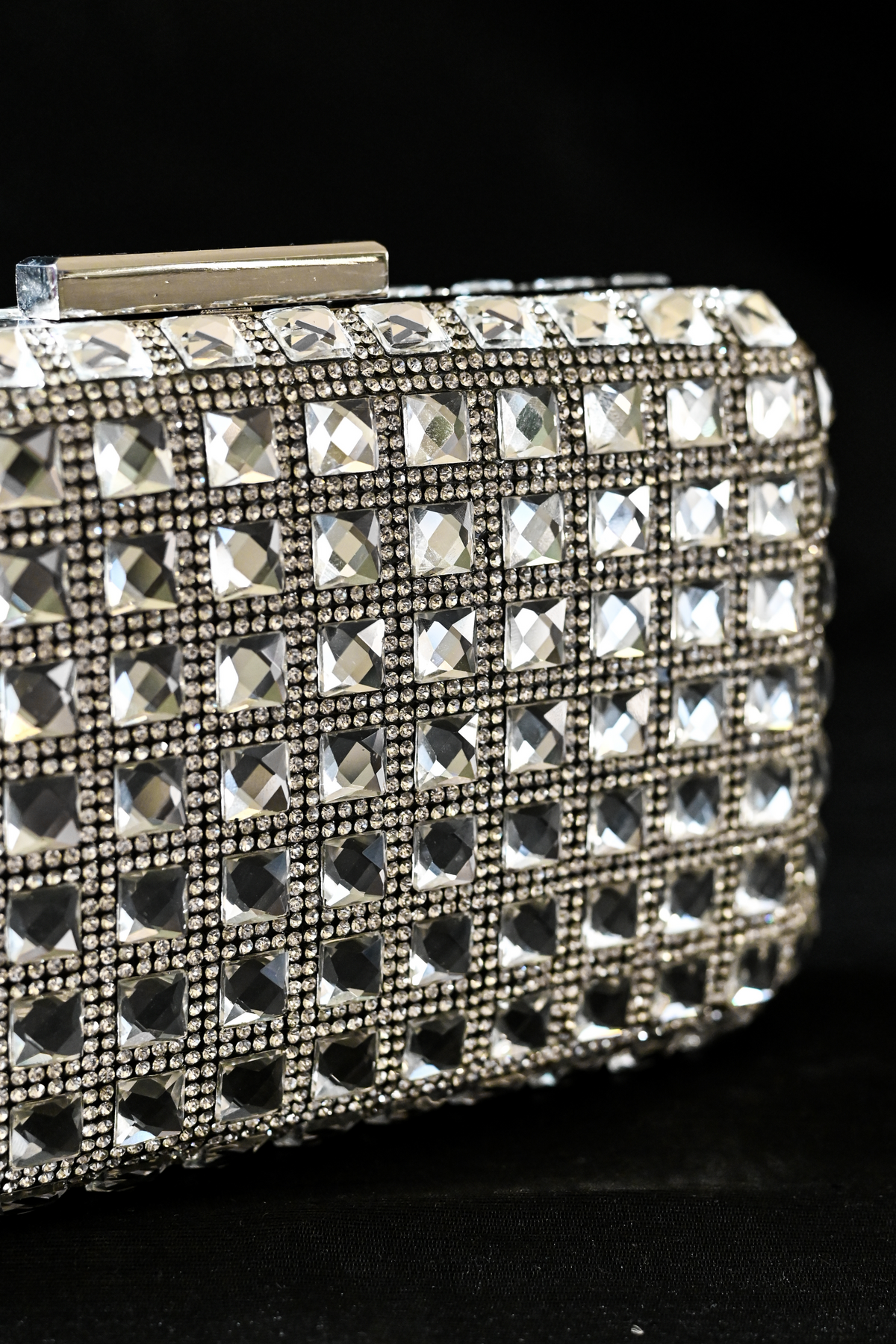 The Grey Bling Bag