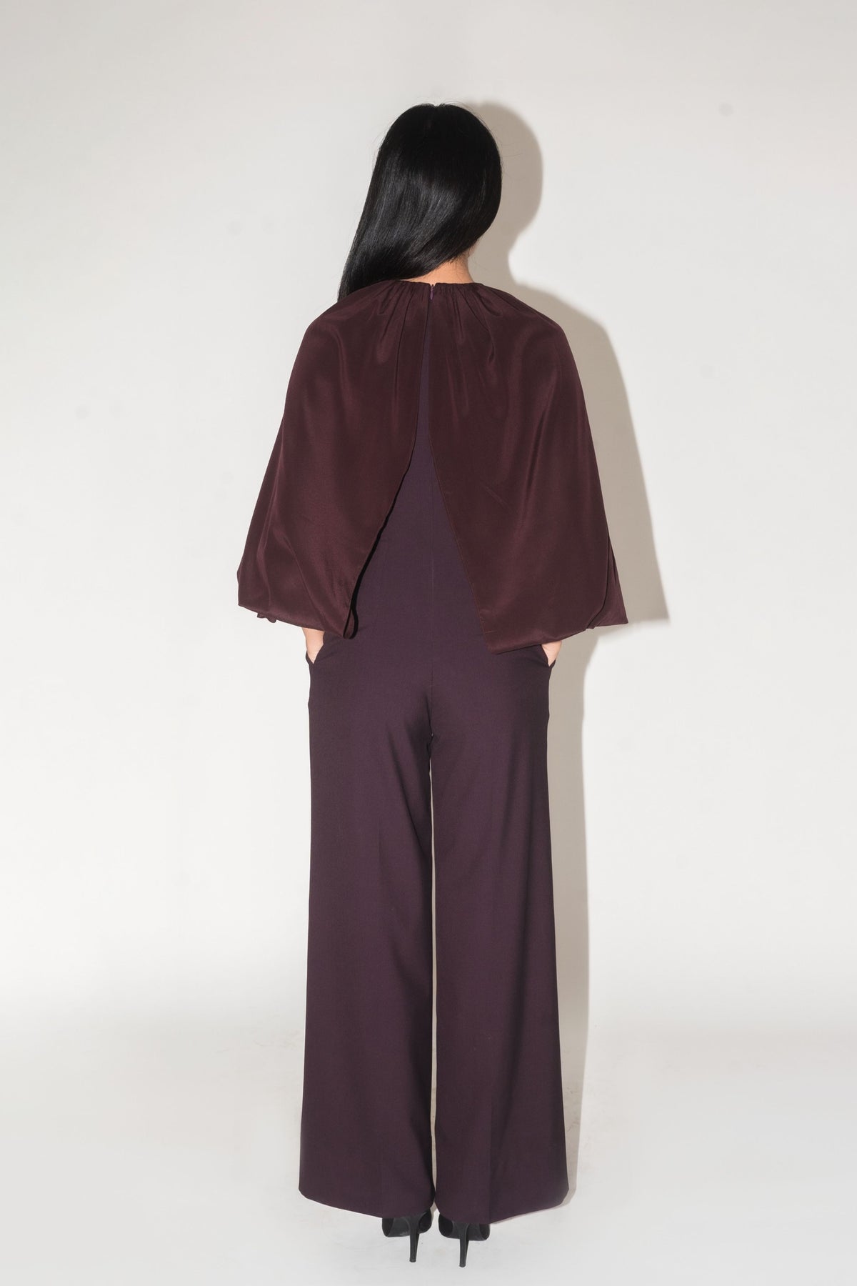 Eve Plum Jumpsuit