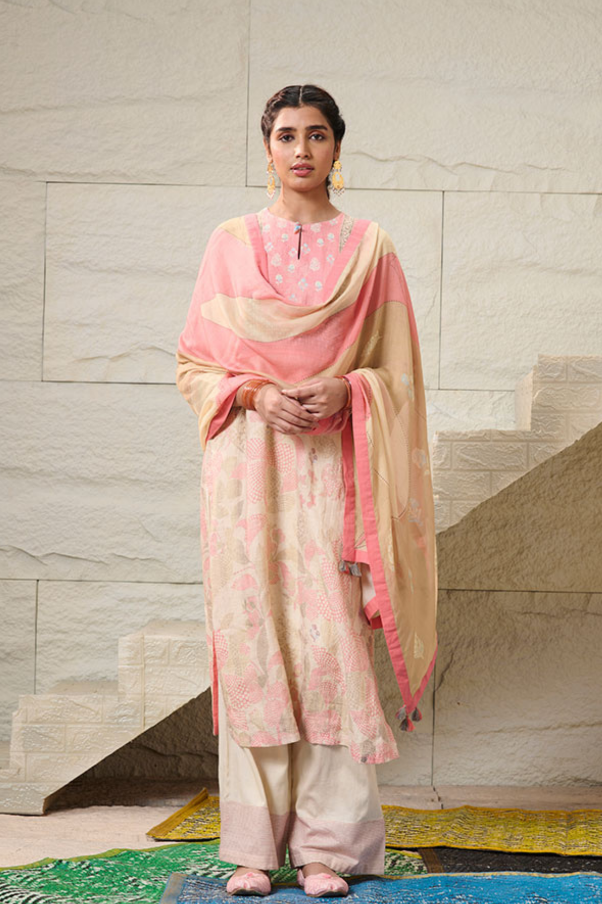 Aadya  Ivory Kurta Set