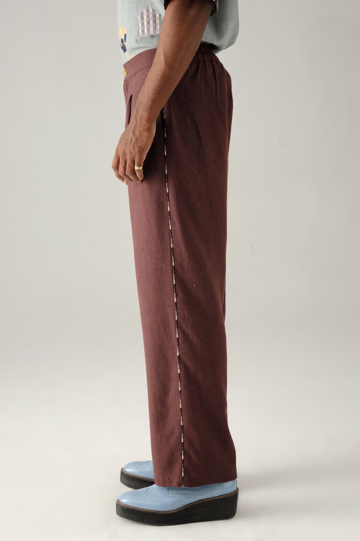 Wine Dane Pants