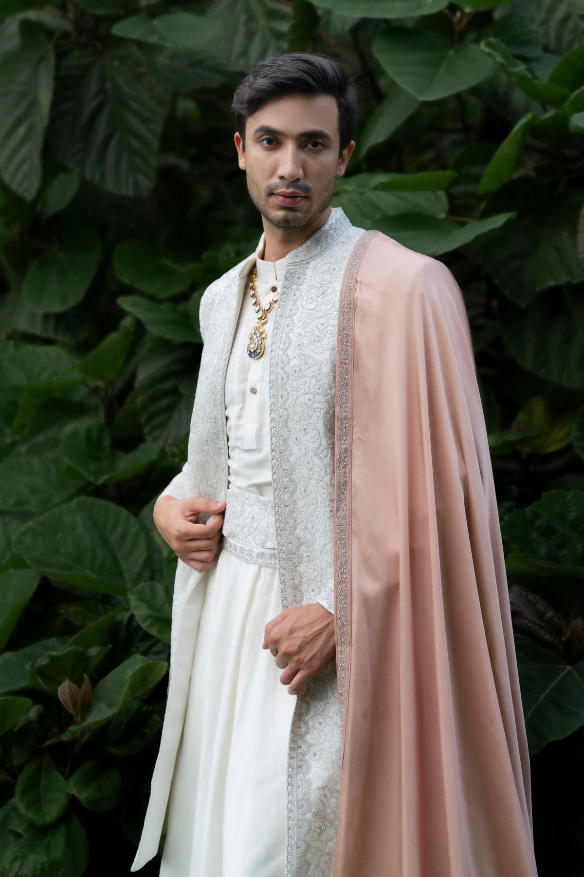 Ivory Whisper Sherwani Set