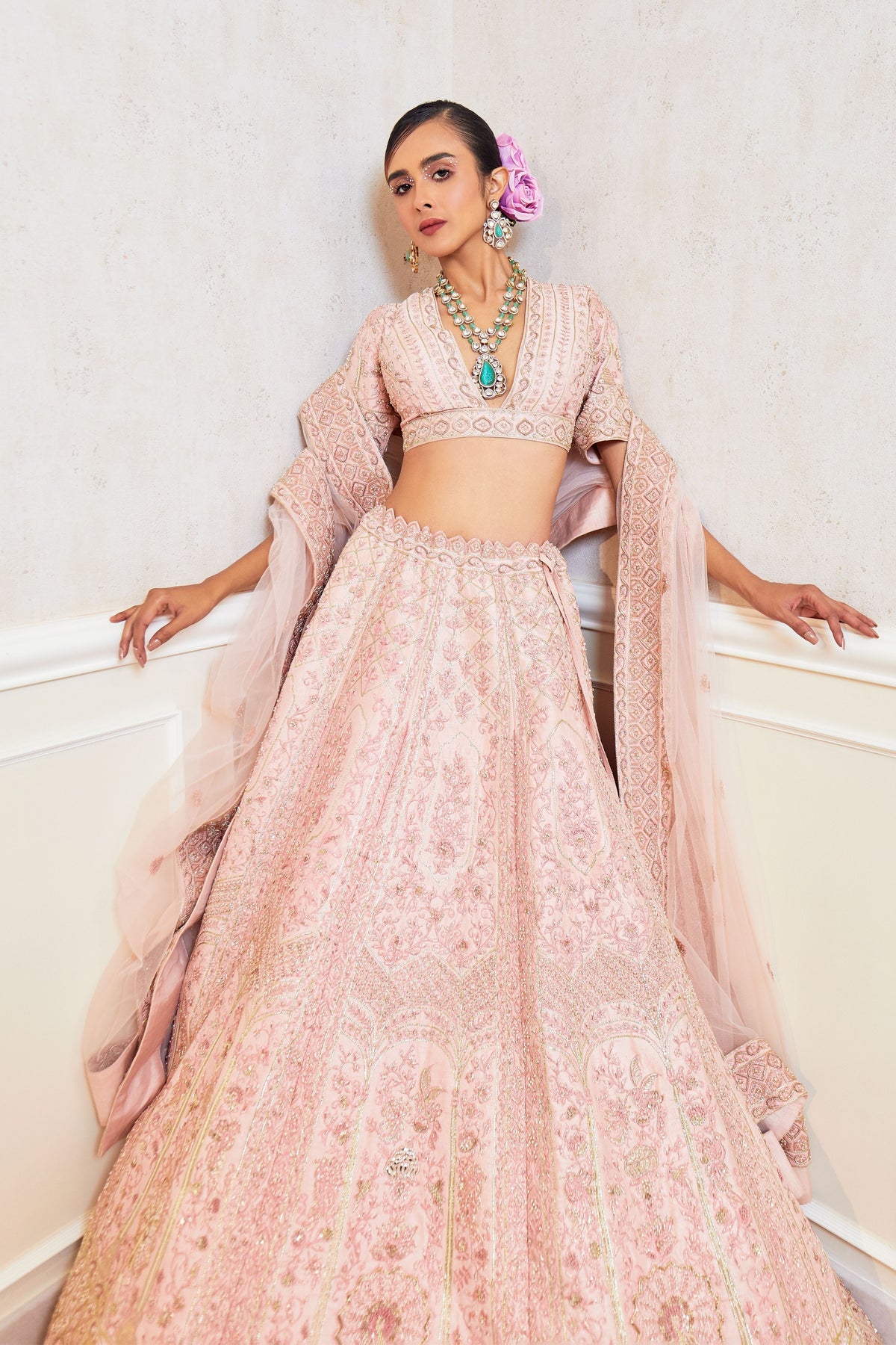 Peacock Lehenga Set