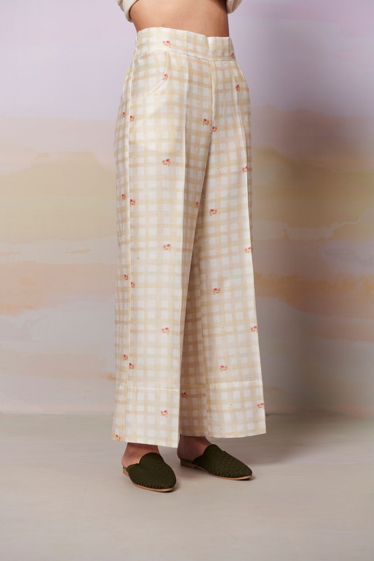 After Glow Rosette Trousers