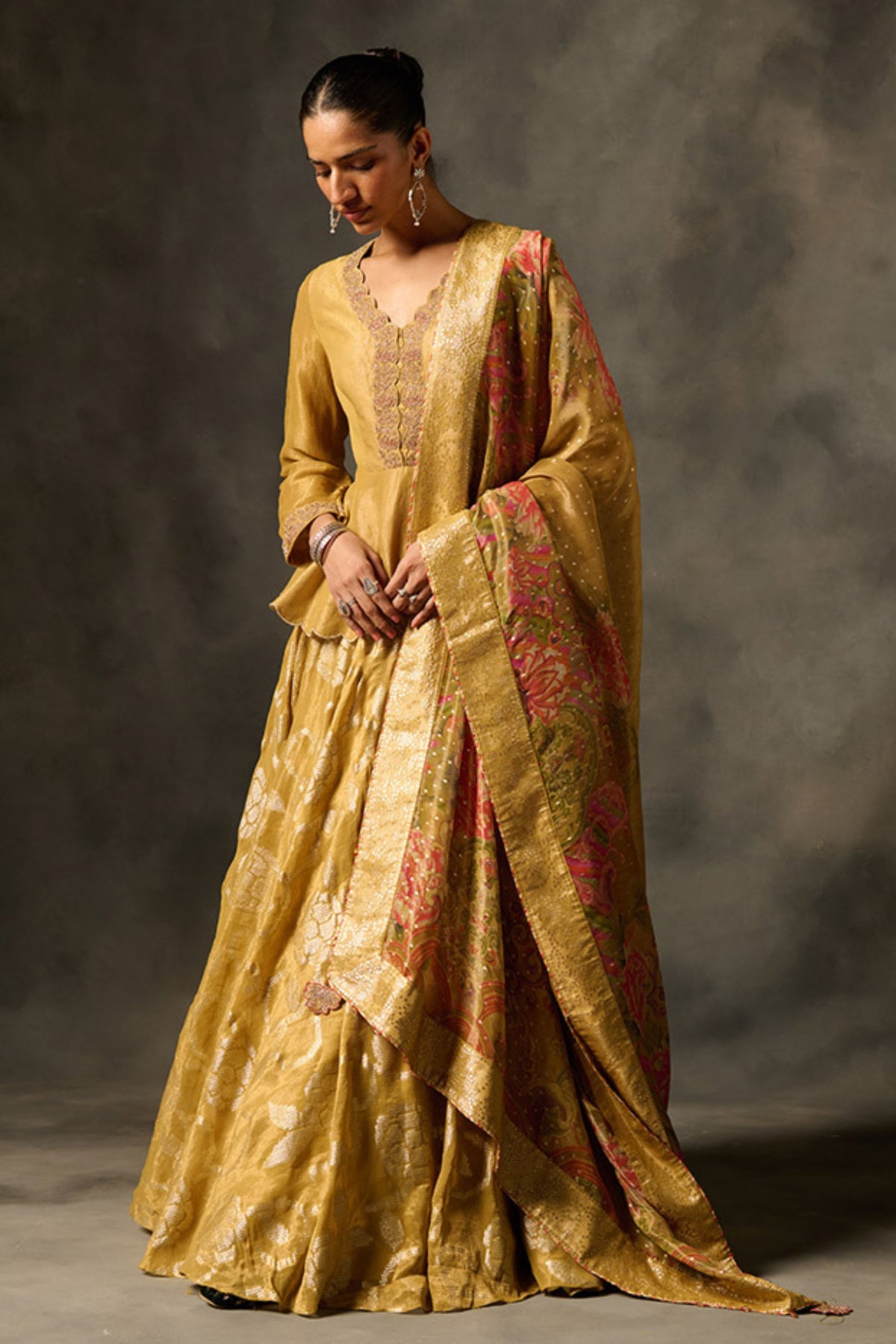 Yellow Irja Lehenga Set