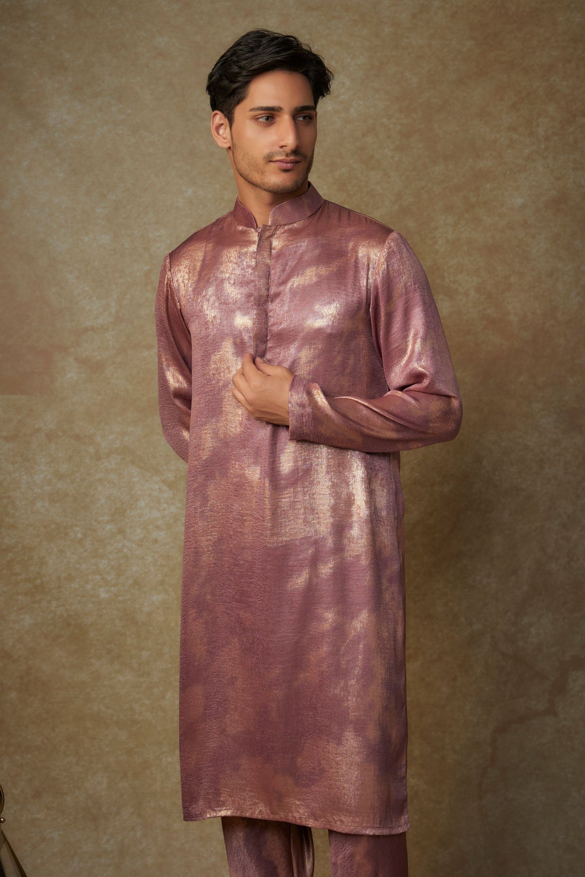 Maroon Kurta With Pantss