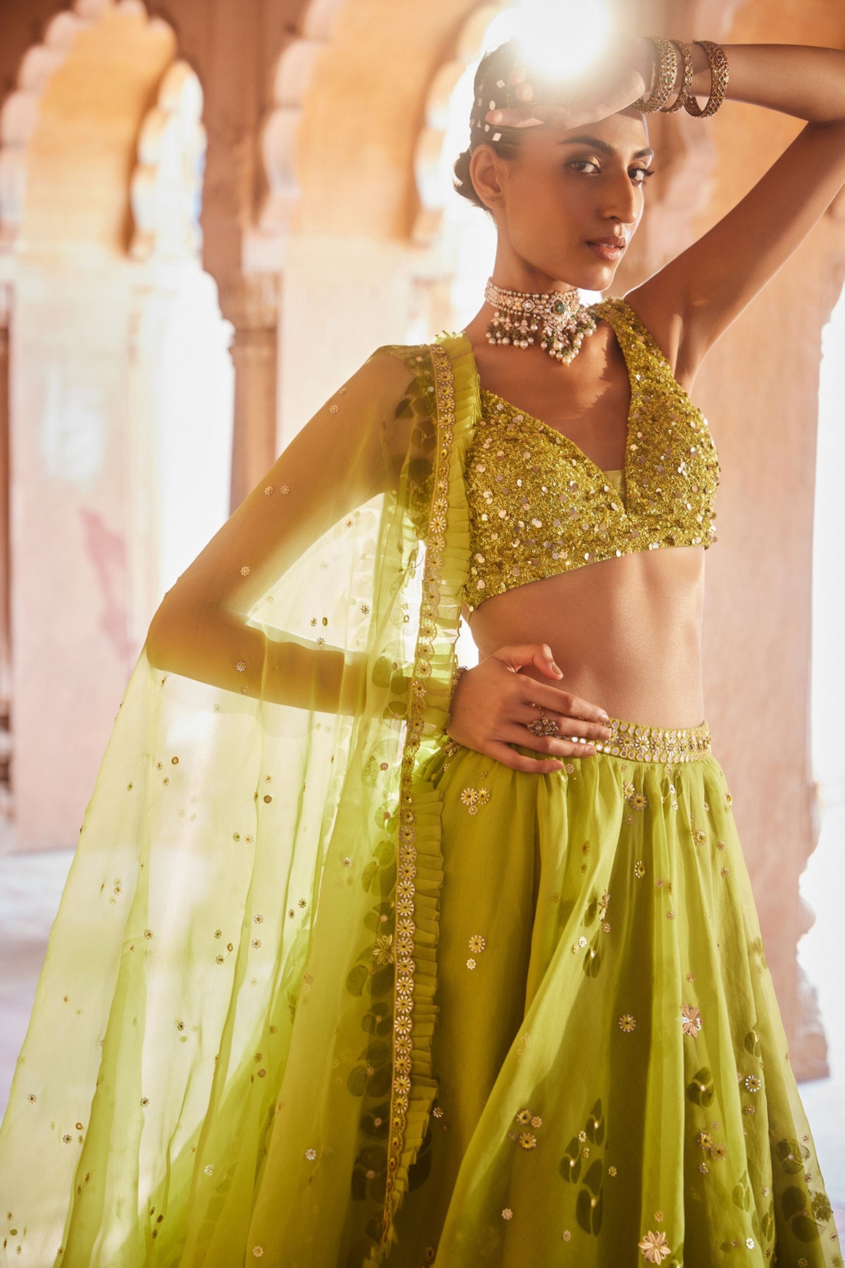 Nohreen Lehenga Set