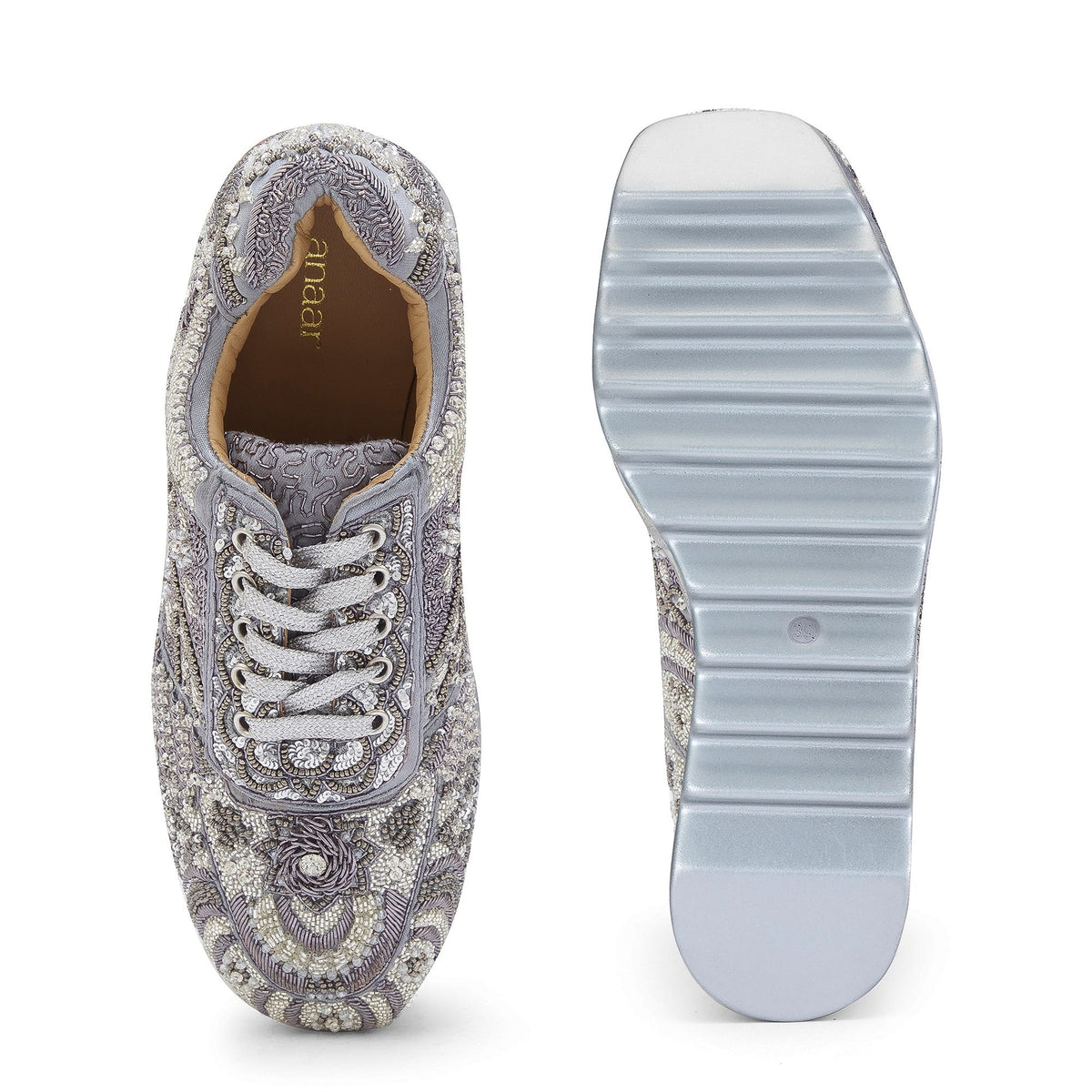 Ghungroo Wedding Wedge Sneakers